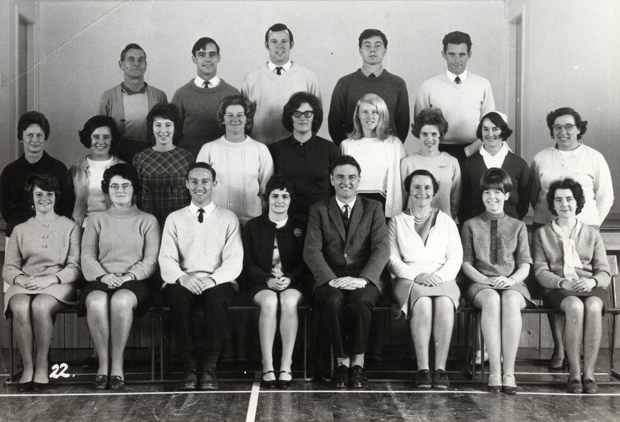Te Marua School 1969 Staff