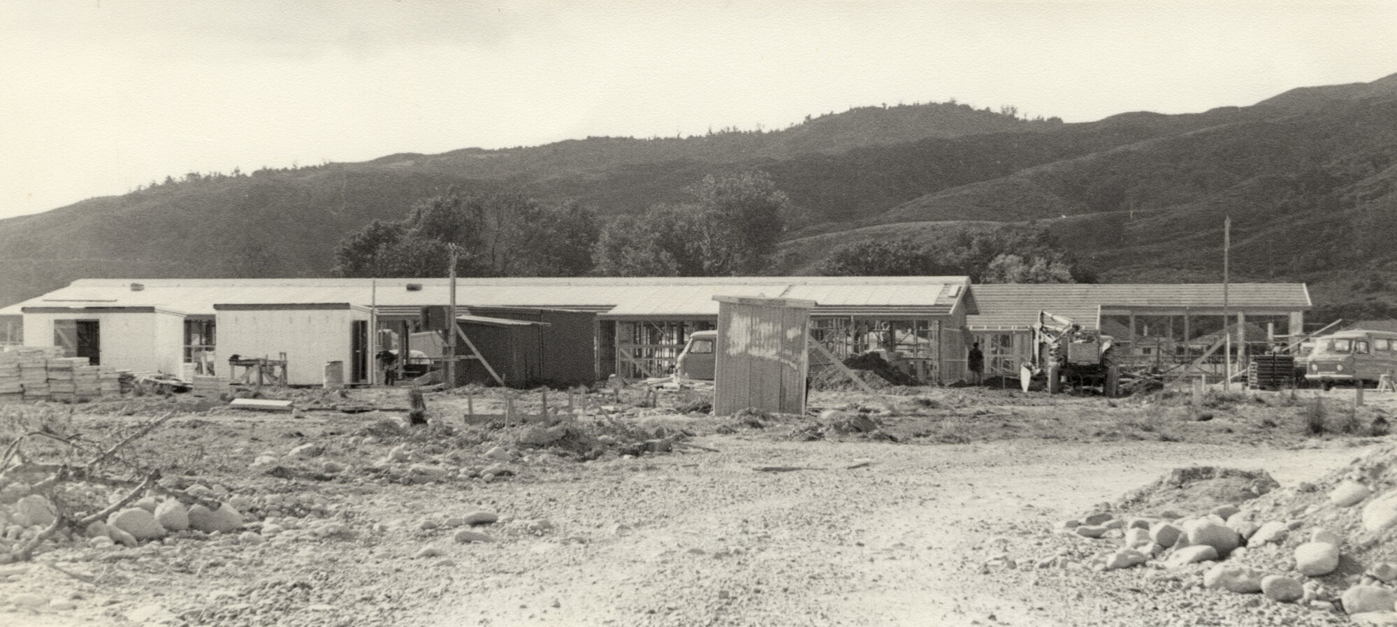 Maidstone Intermediate, under construction; 1969