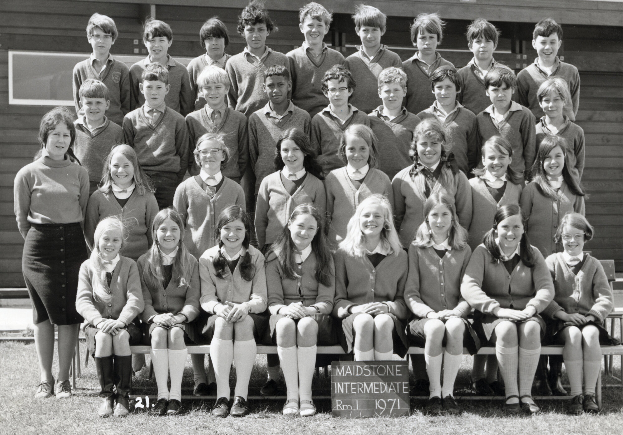Maidstone Intermediate, Room 1; 1971