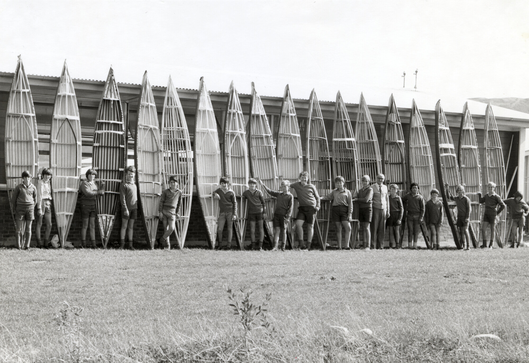 Maidstone Intermediate; Elective Woodwork Class; 1972