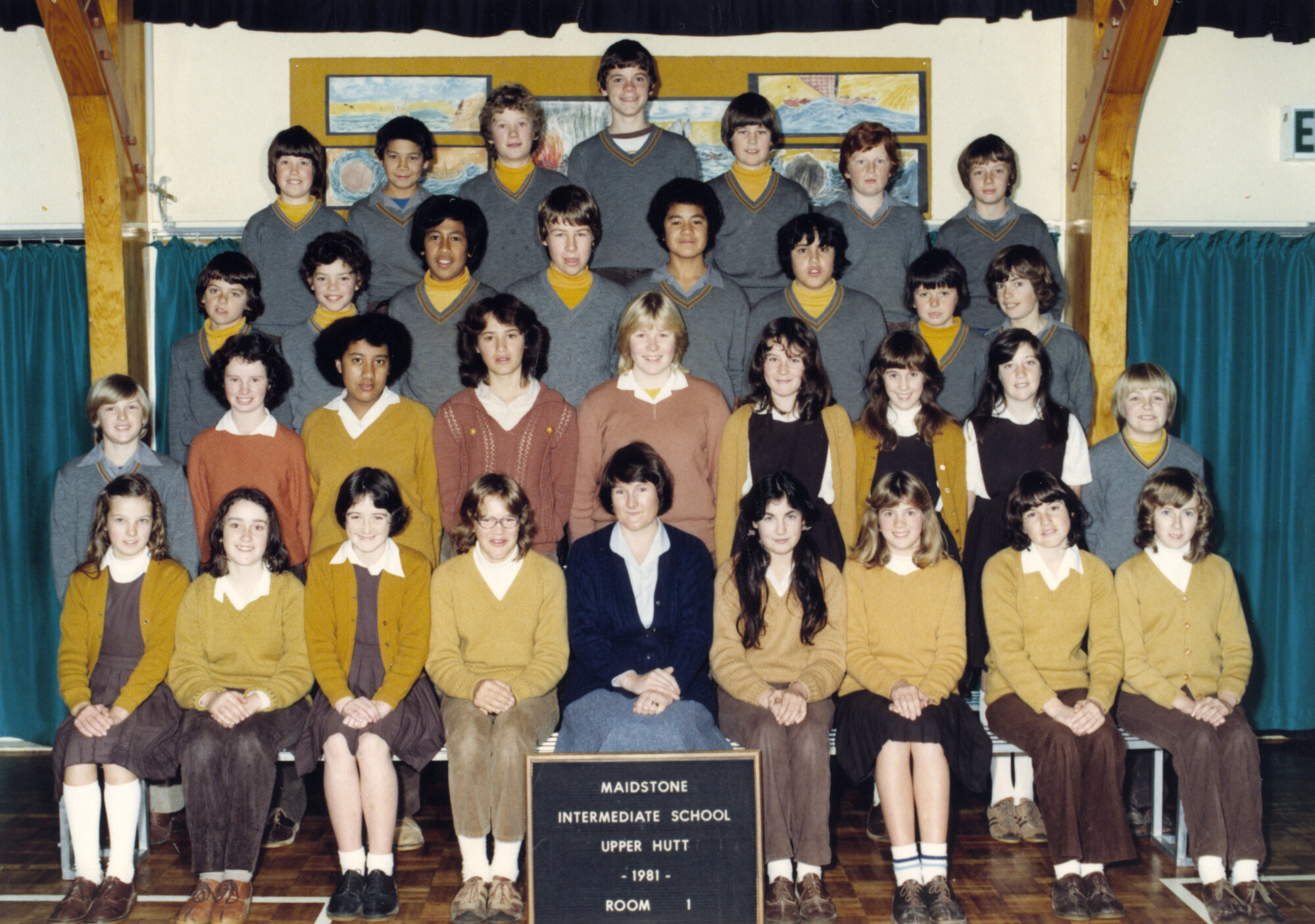 Maidstone Intermediate, Room 1; 1981