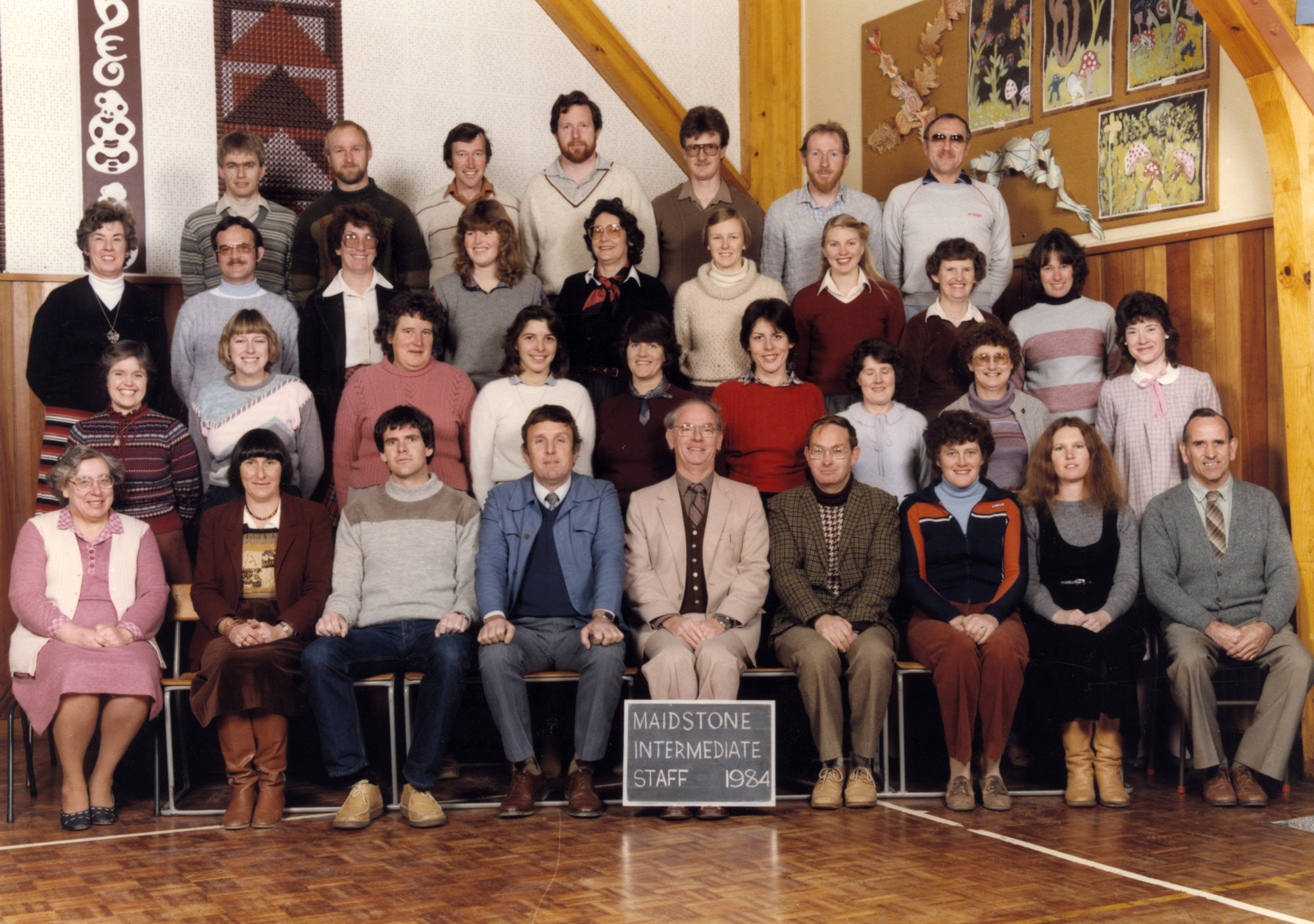 Maidstone Intermediate, Staff; 1984