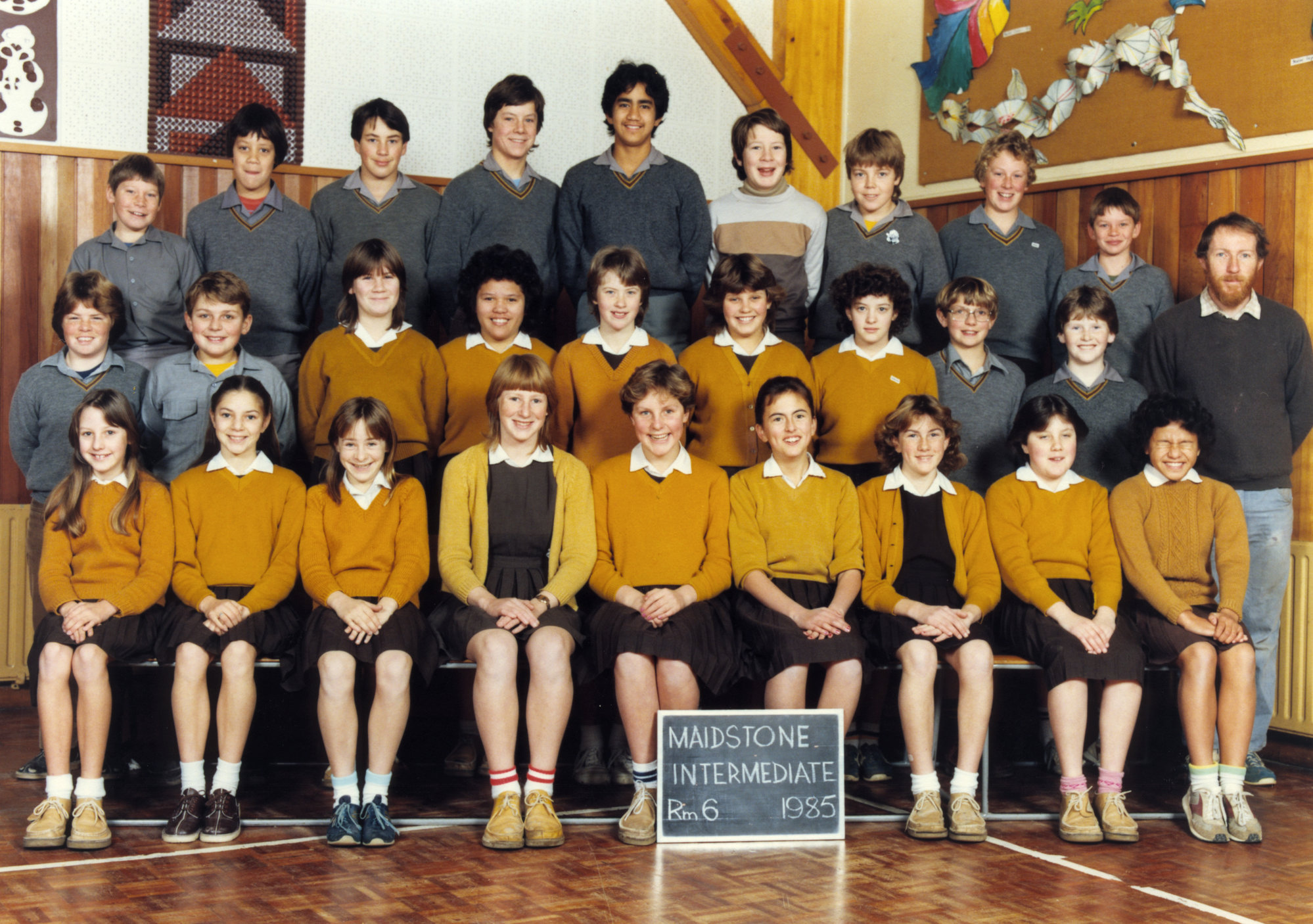 Maidstone Intermediate, Room 6; 1985