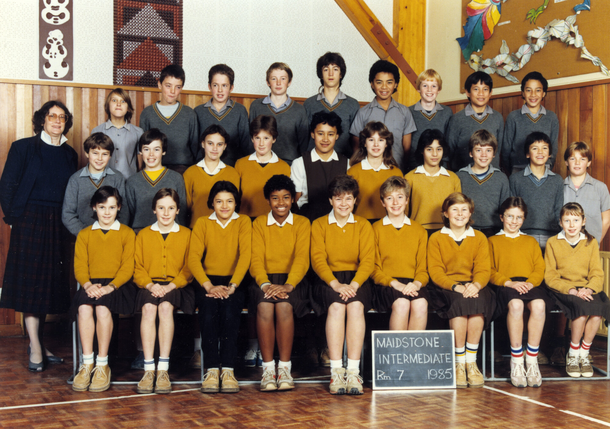 Maidstone Intermediate, Room 7; 1985
