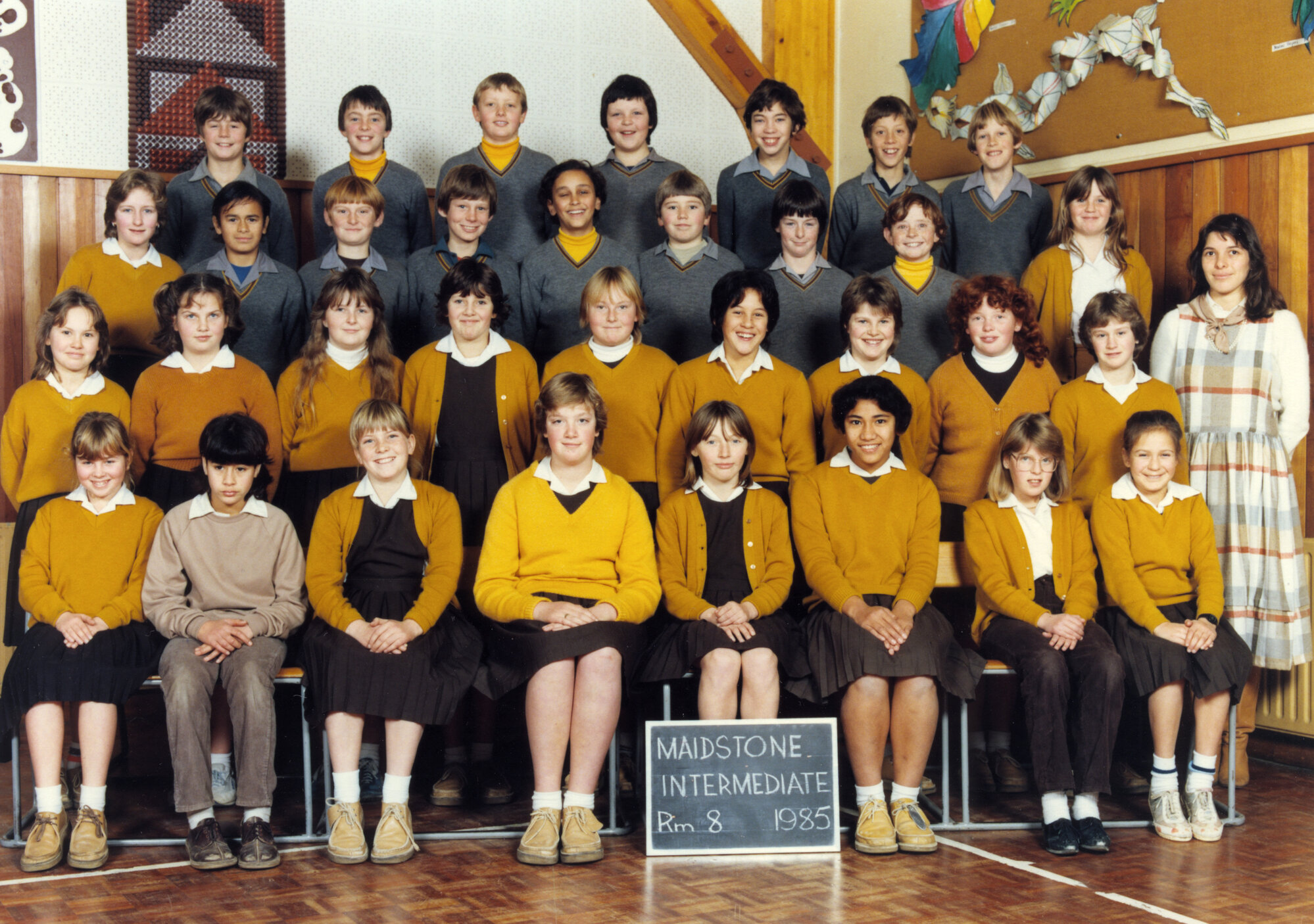 Maidstone Intermediate, Room 8; 1985