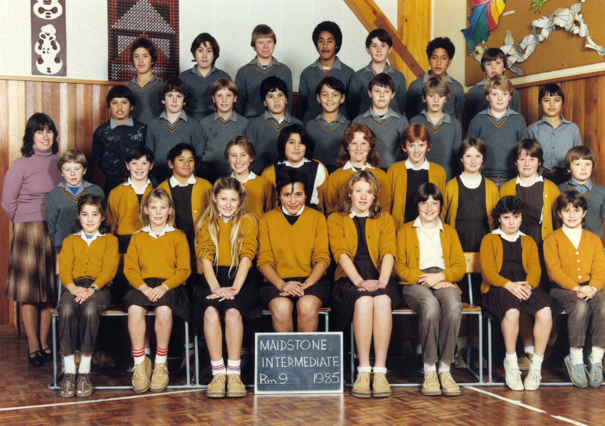 Maidstone Intermediate, Room 9; 1985