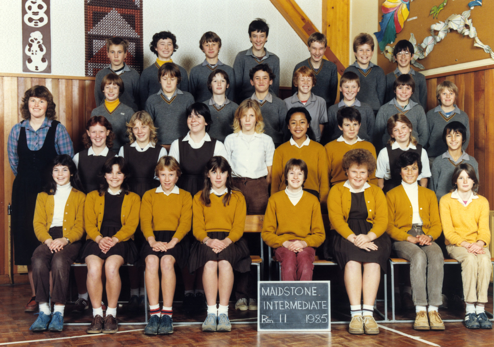 Maidstone Intermediate, Room 11; 1985