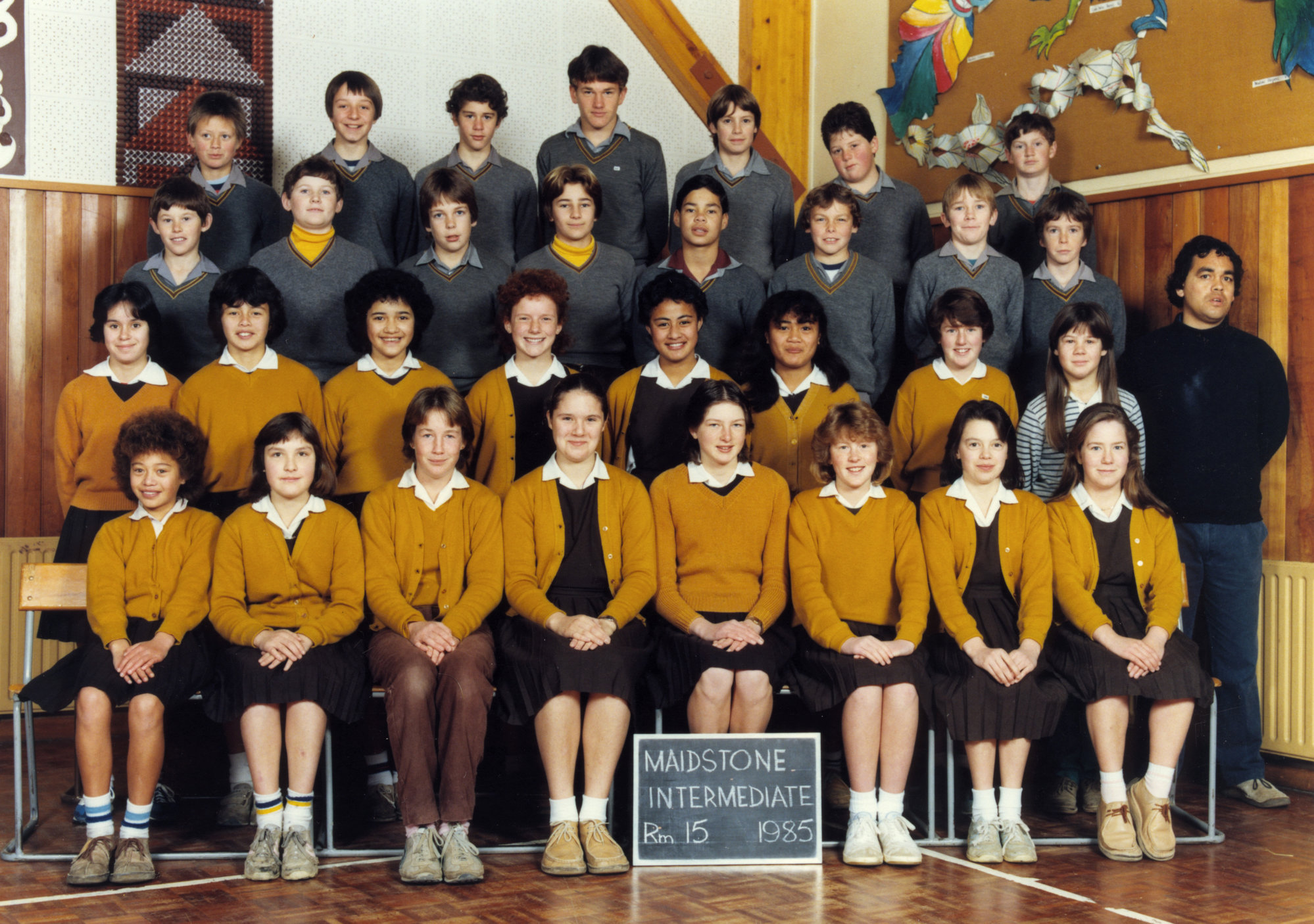 Maidstone Intermediate, Room 15; 1985