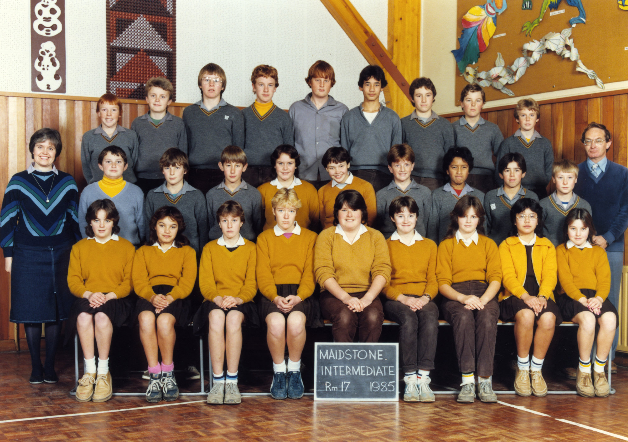 Maidstone Intermediate, Room 17; 1985