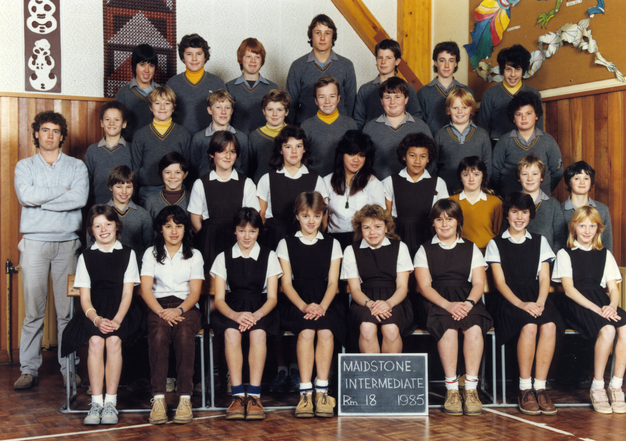 Maidstone Intermediate, Room 18; 1985