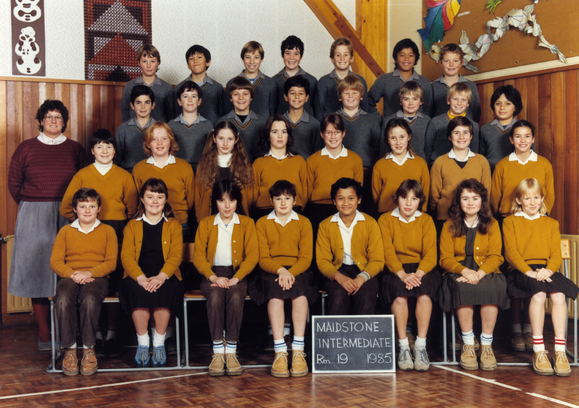 Maidstone Intermediate, Room 19; 1985