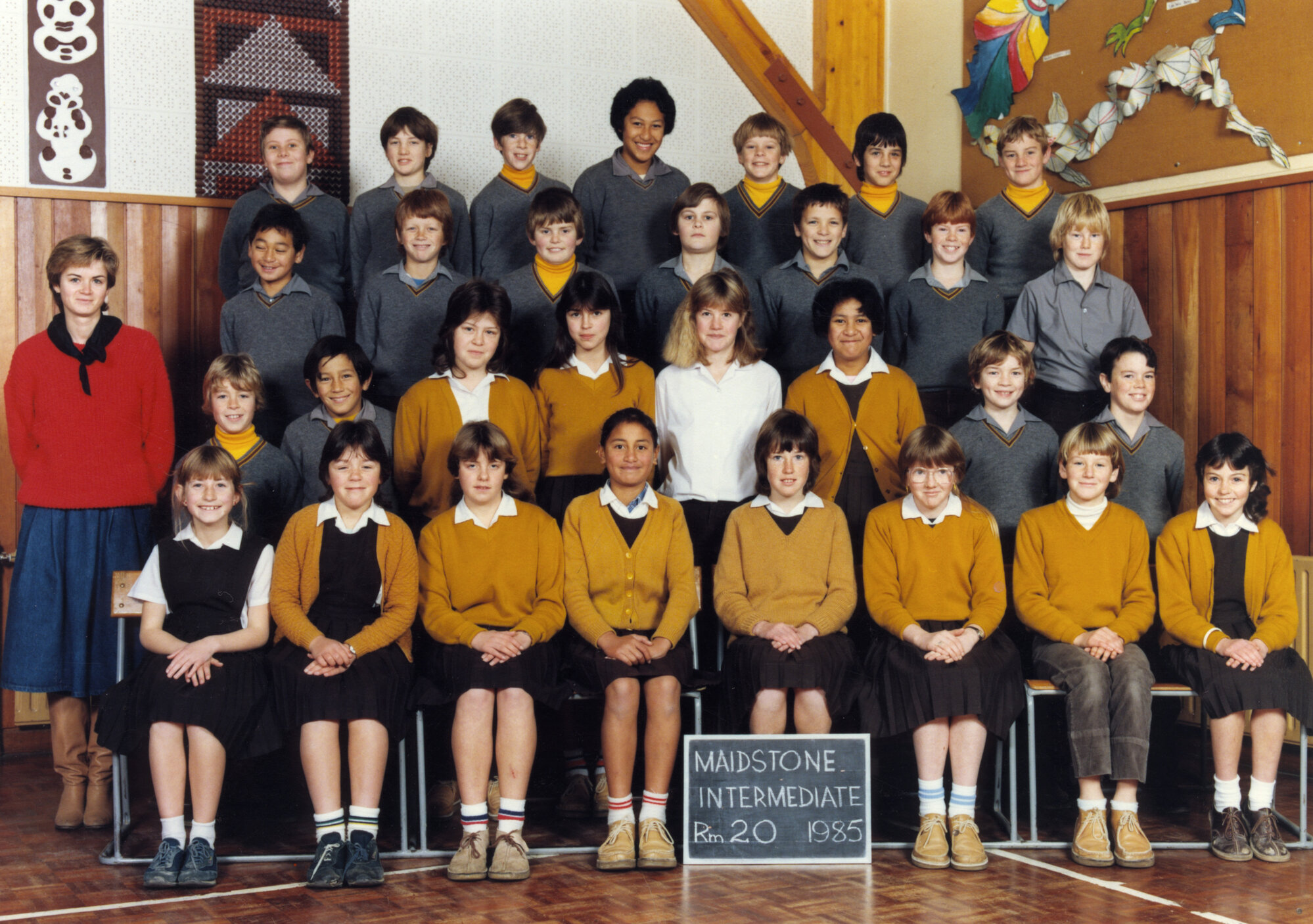 Maidstone Intermediate, Room 20; 1985