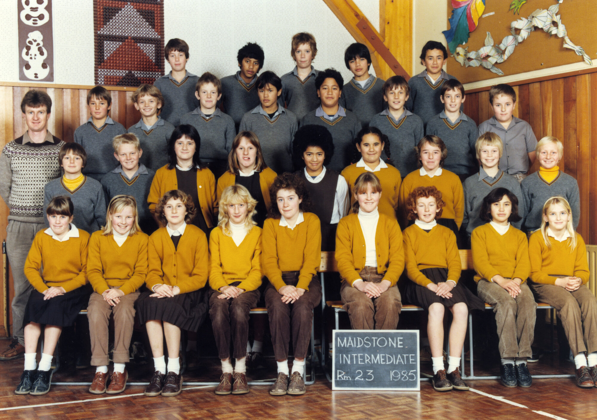 Maidstone Intermediate, Room 23; 1985
