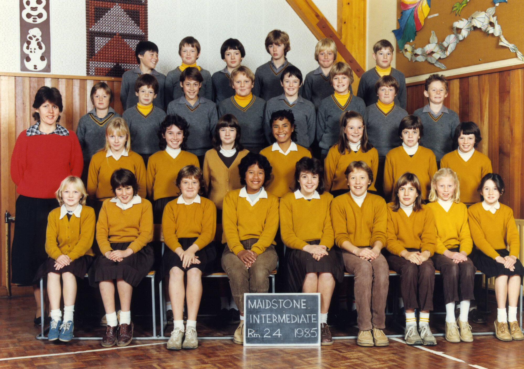 Maidstone Intermediate, Room 24; 1985