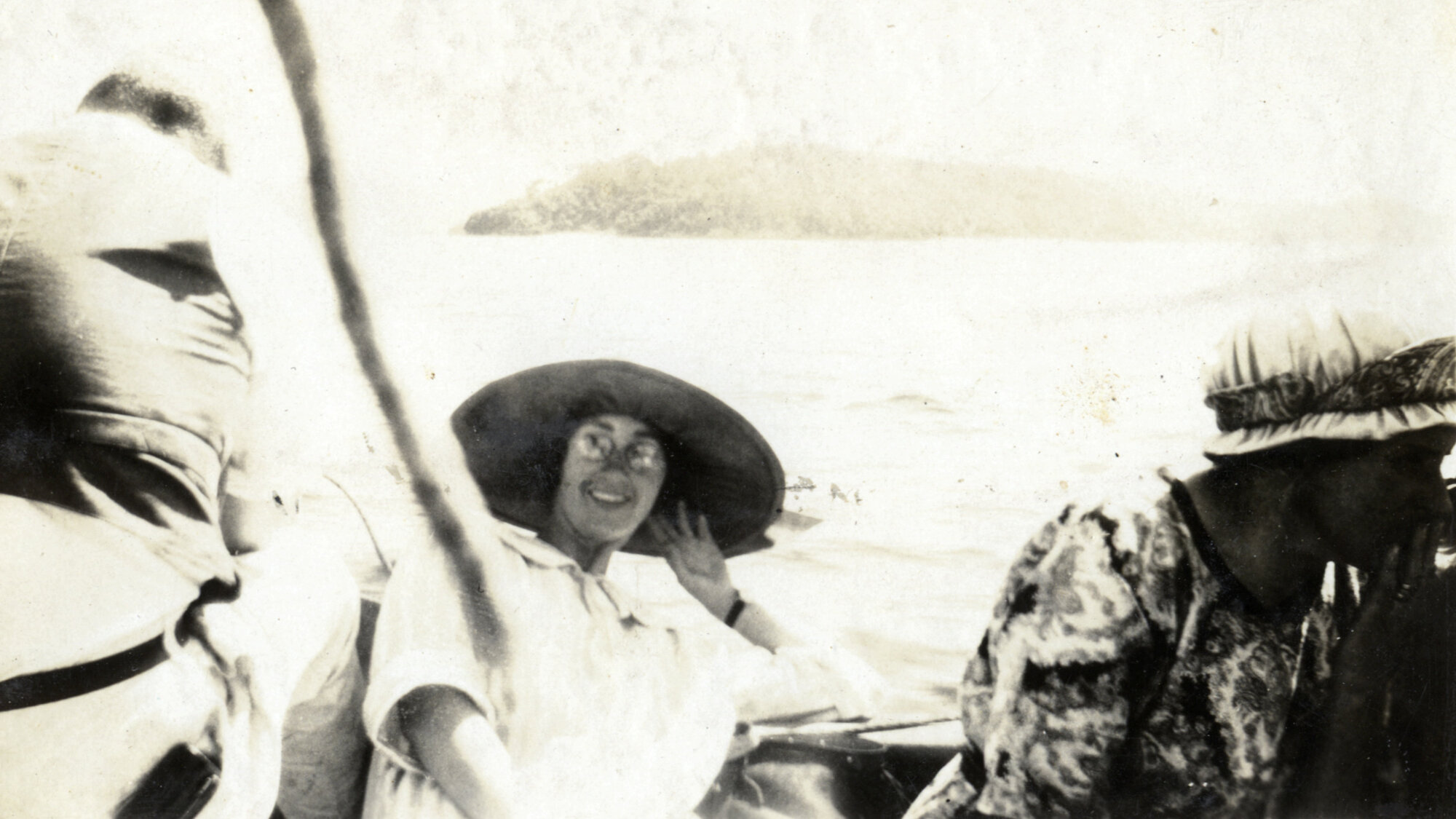 Hazelwood family, 1925; Stewart Island 001; May Hazelwood?