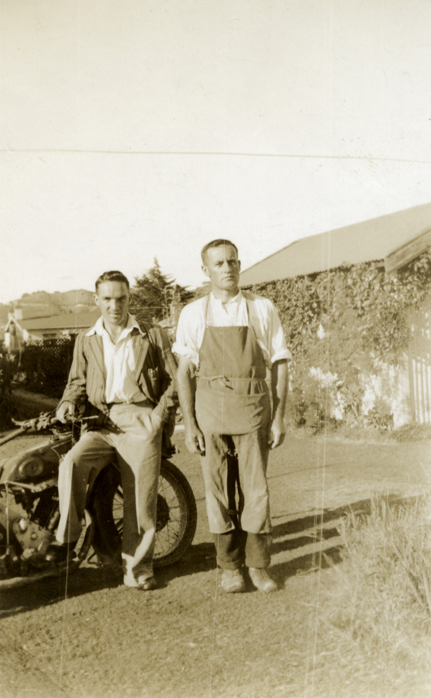 Unidentified Man and Hector Poulson