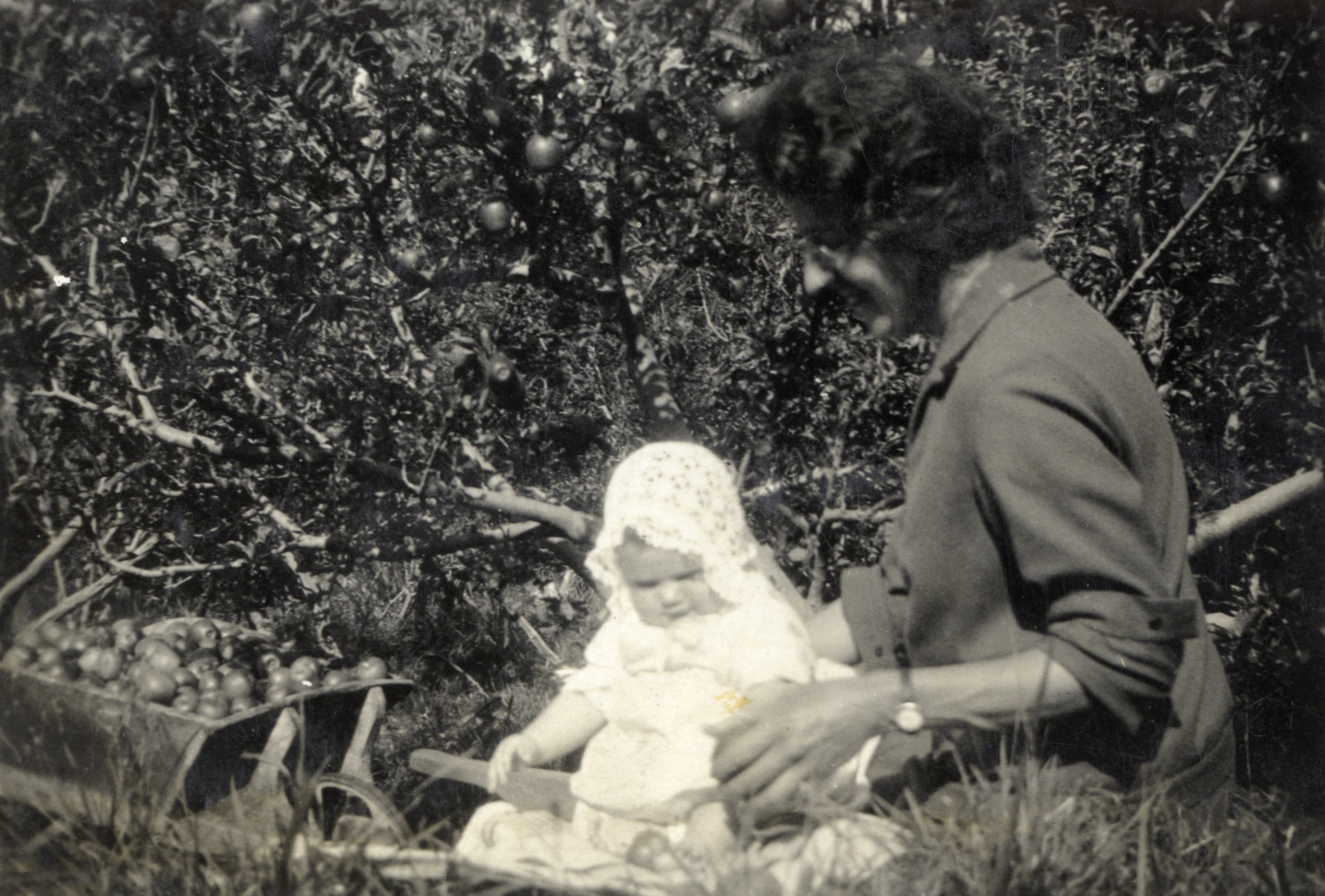 May Poulson and daughter Eda