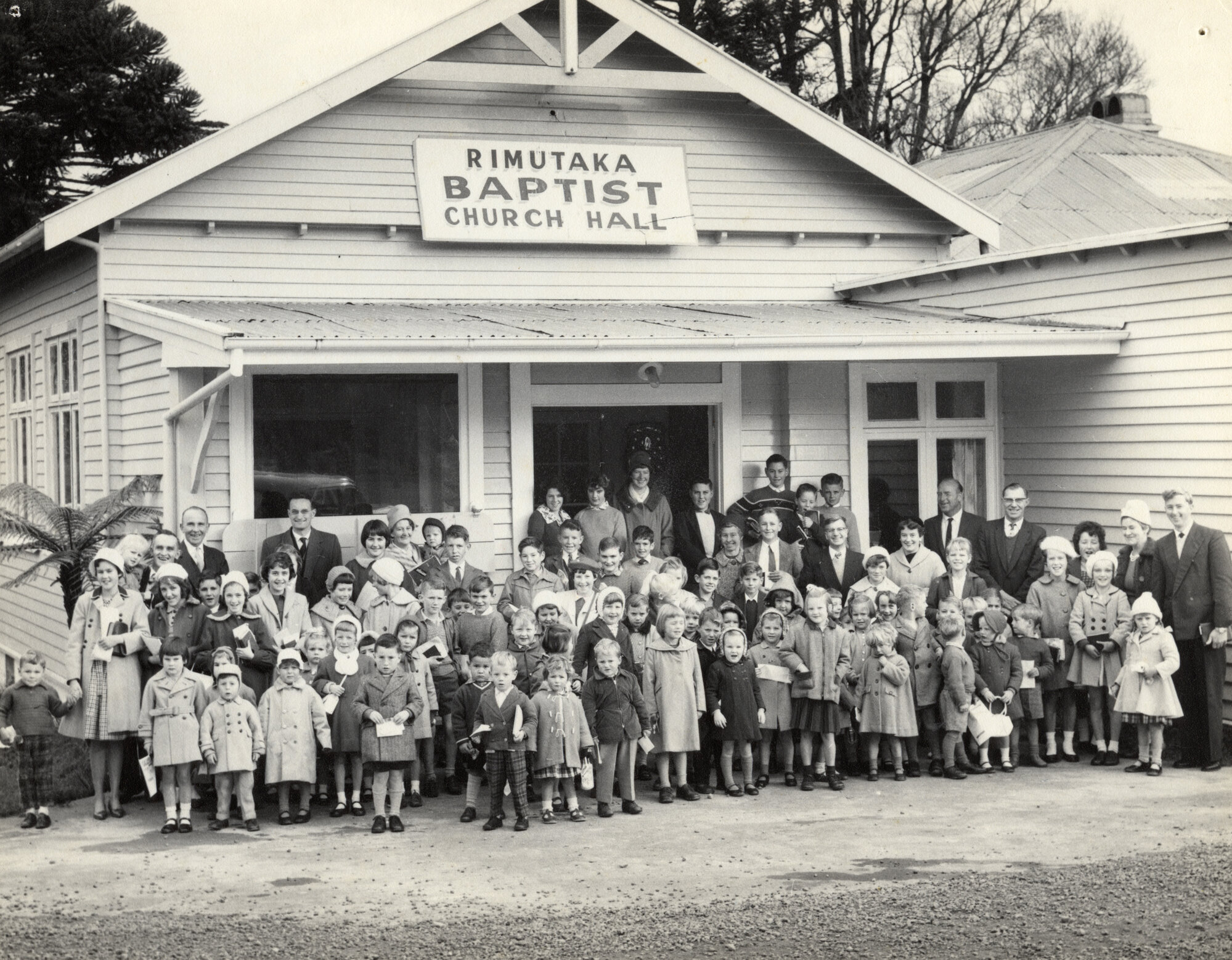 Brown Owl - Rimutaka Baptist Church 002; church dedication and opening?