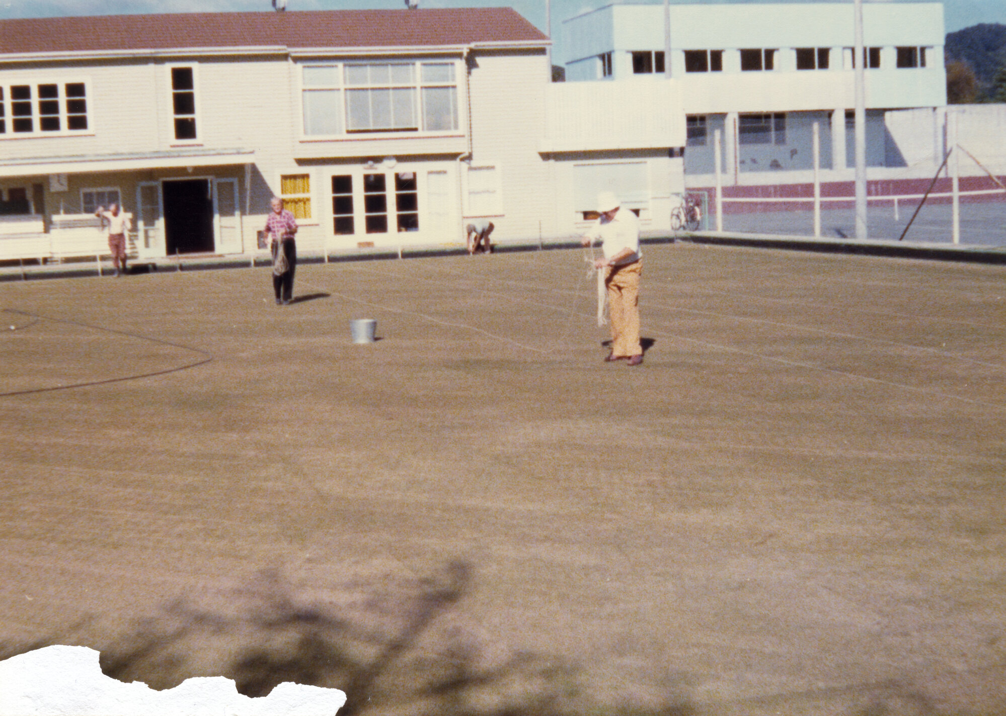 Upper Hutt Bowling Club 1978 Working Bee 009