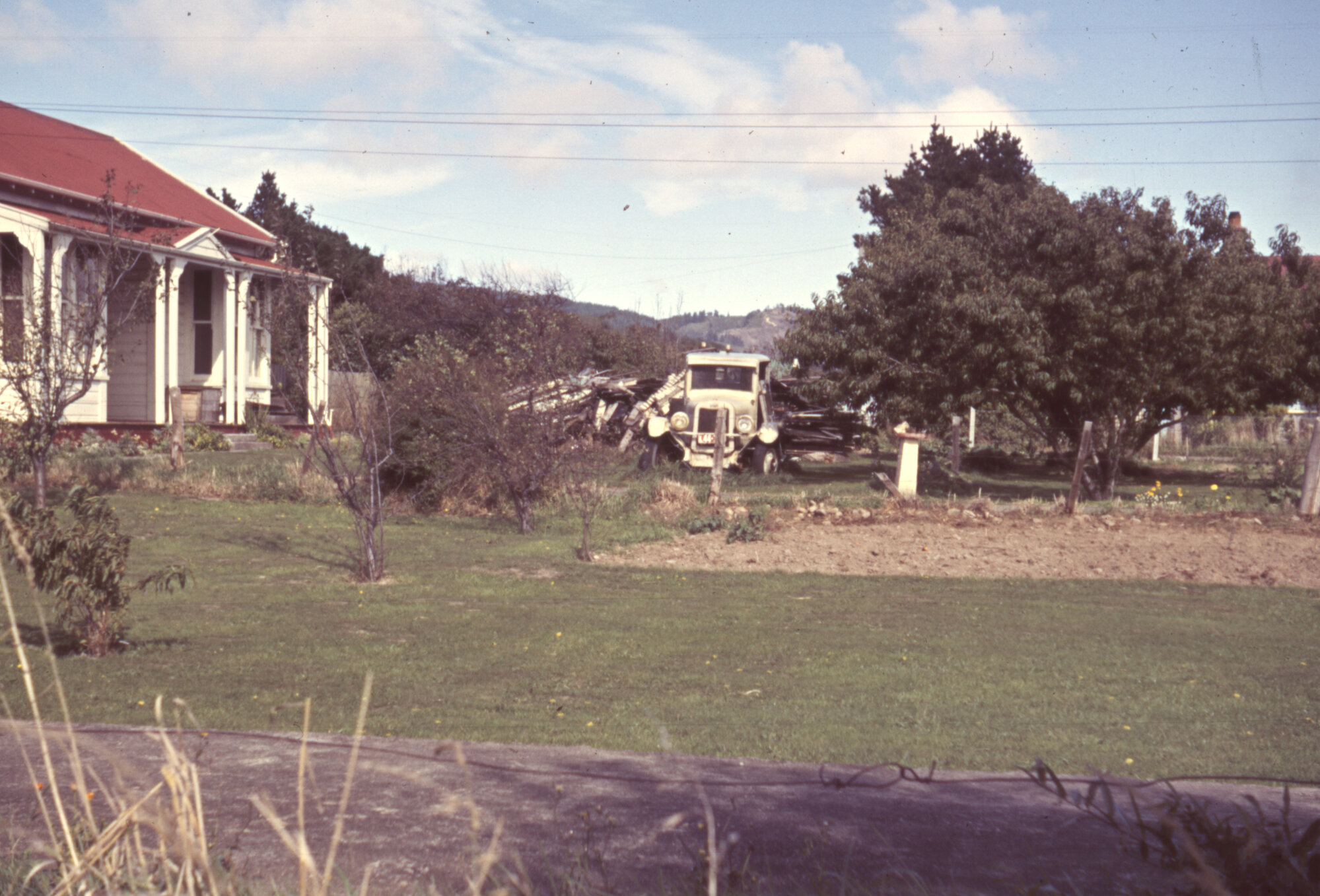 Granville Street site (undated) and rubbish.