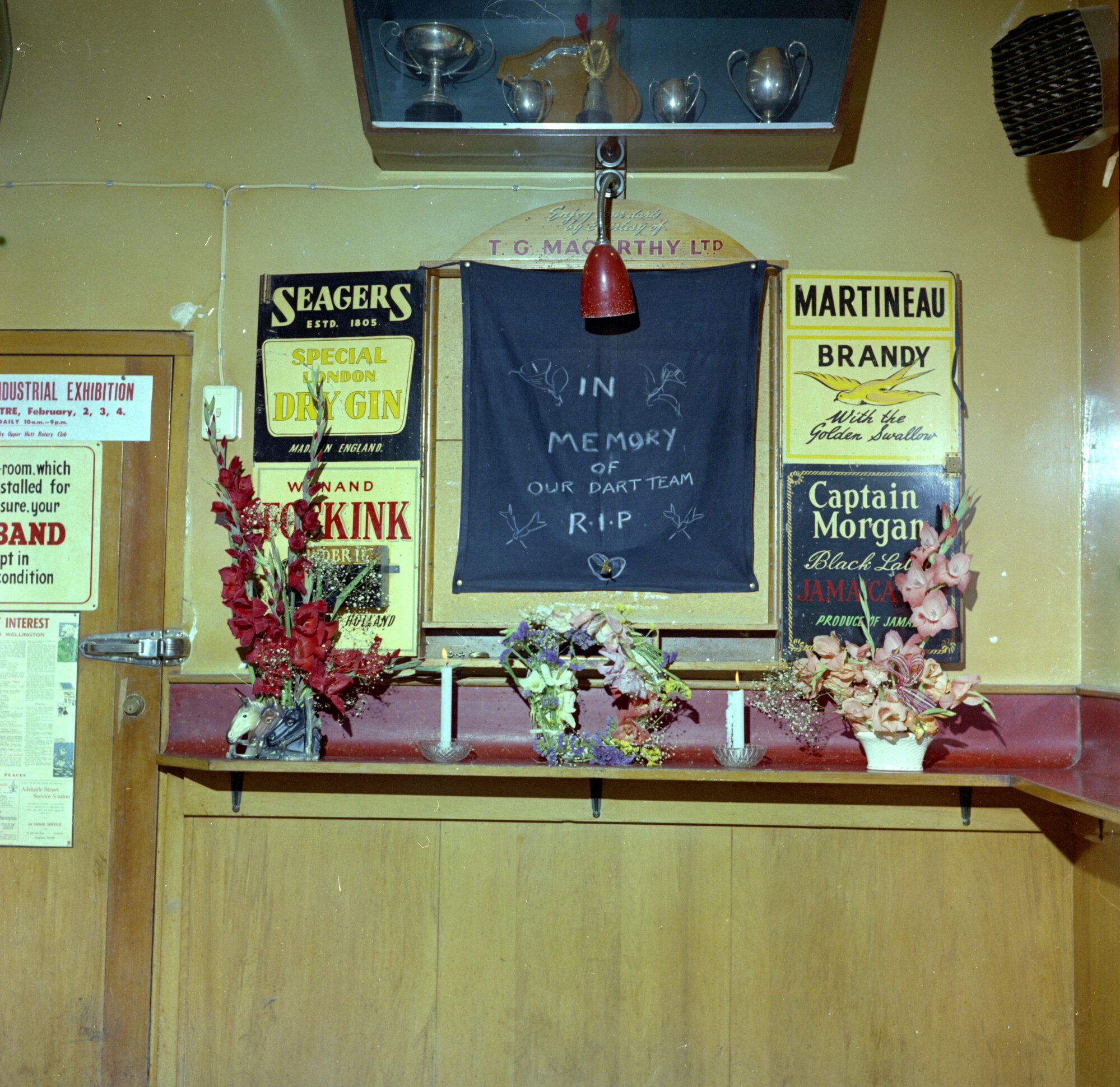 Quinn's Post tavern; darts team; disbanded?