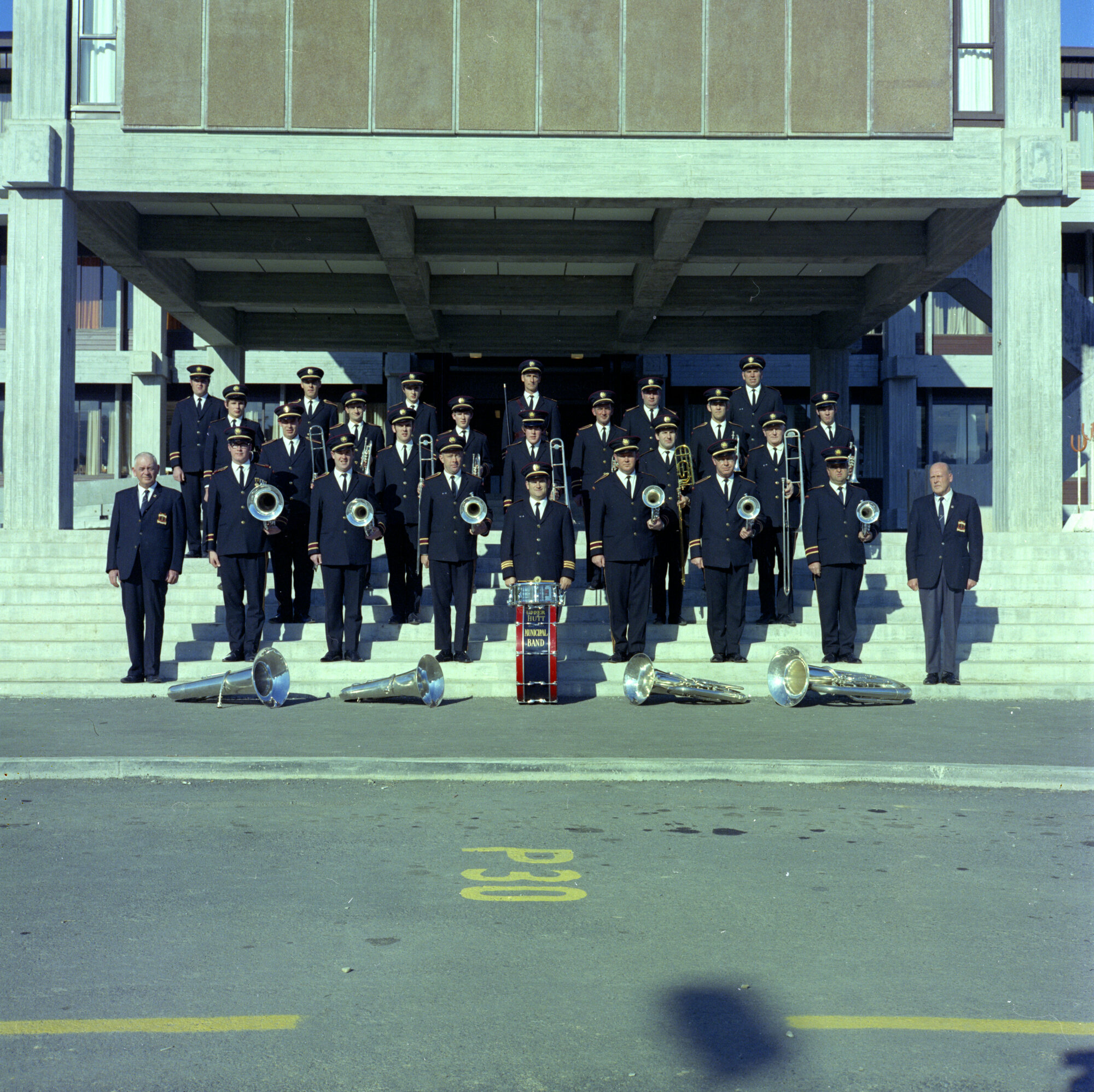 Upper Hutt Municipal Band at Civic Centre.