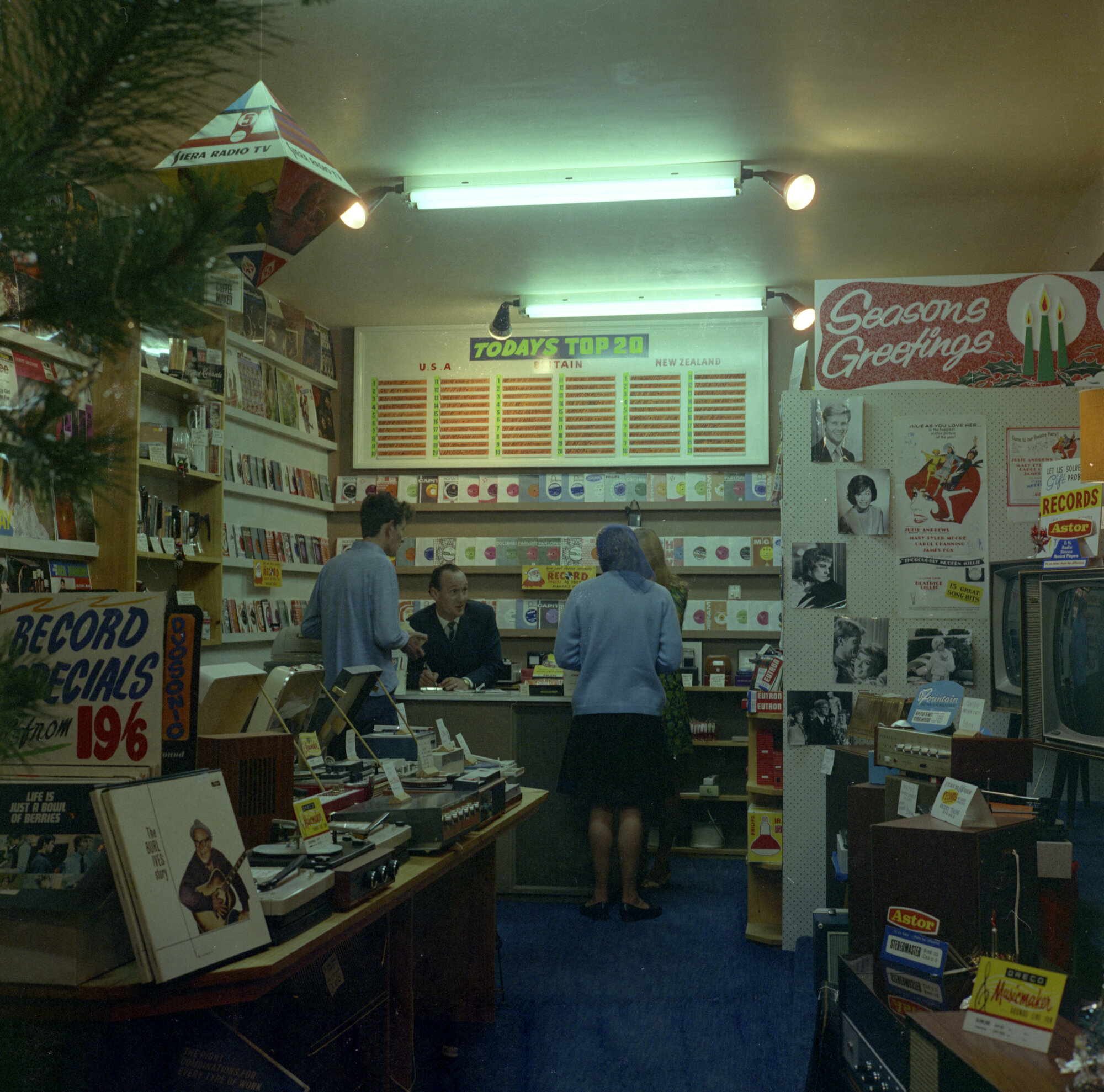 The Sound of Music, Taylor House, Geange Street - 1966 opening.