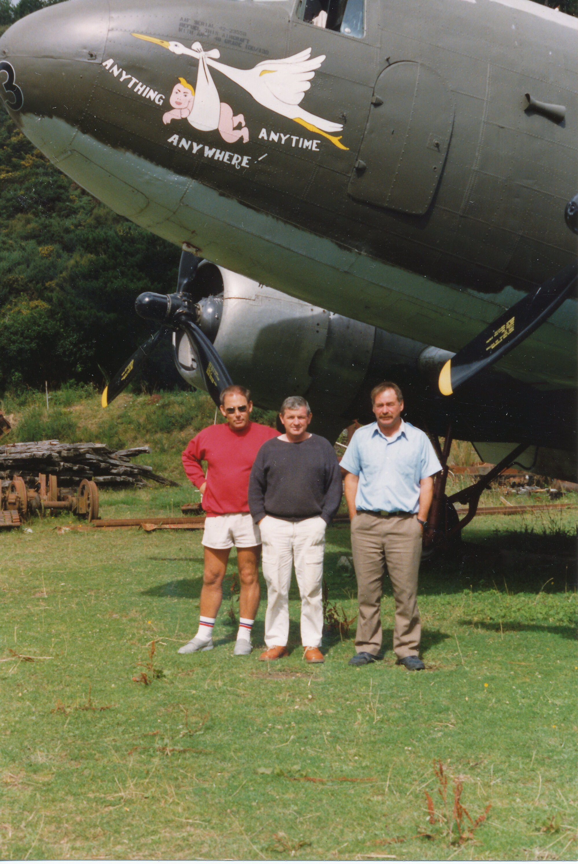 Silver Stream Aeronautical Society Inc.; members Brian Pearce, John Regan, Andrew Penny.