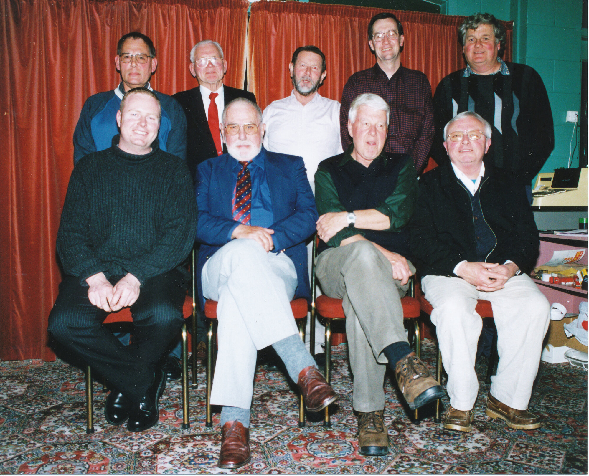 Silver Stream Railway Inc.; incumbent and former secretaries at Society dinner .