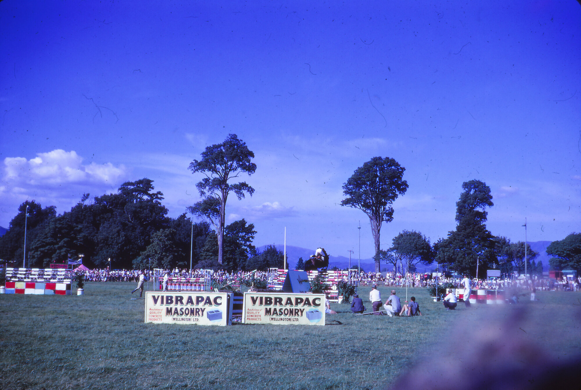 A &amp; P Show; show jumping, Trentham Memorial Park 