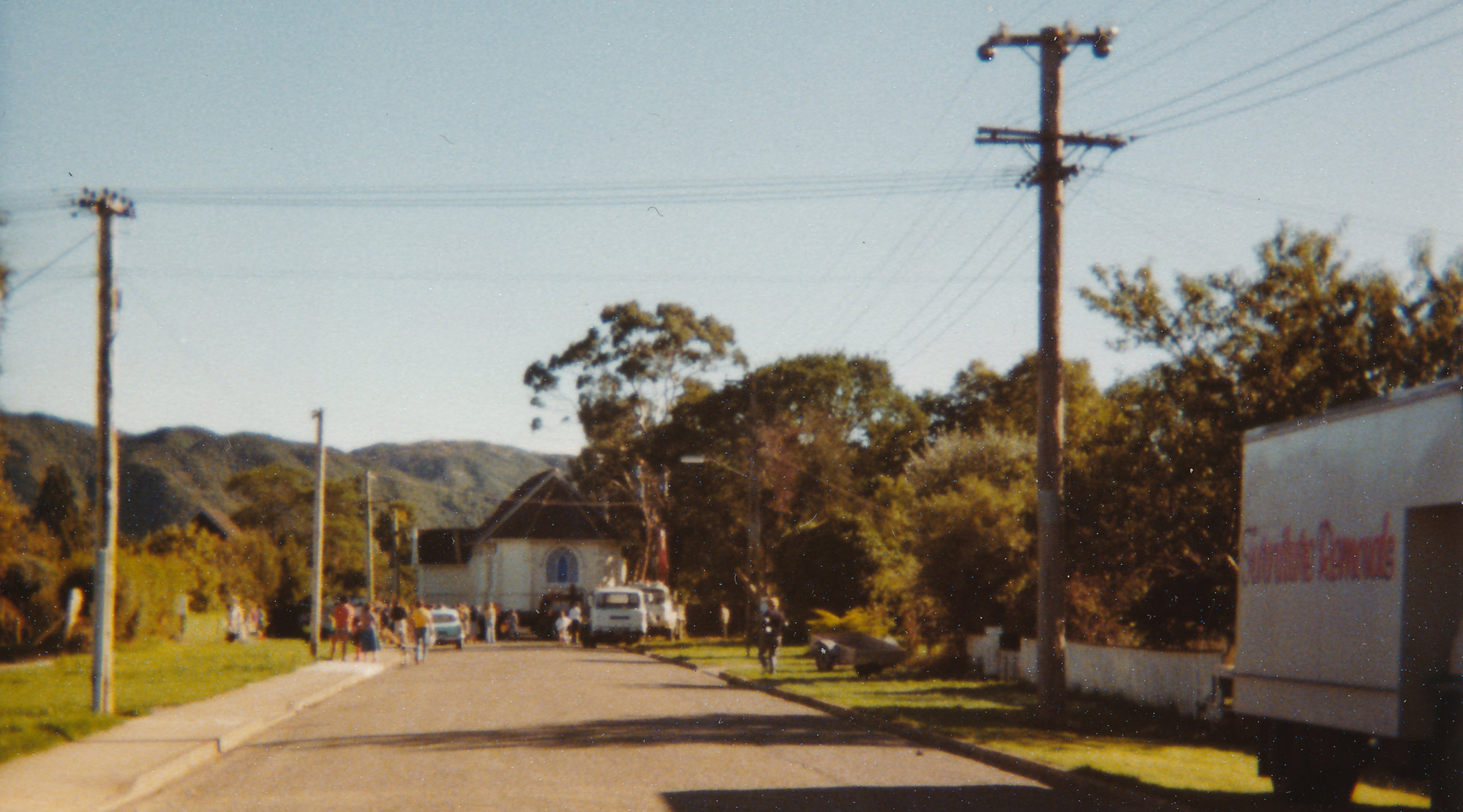 St Hilda's Anglican Church 1979; relocation 4; near destination