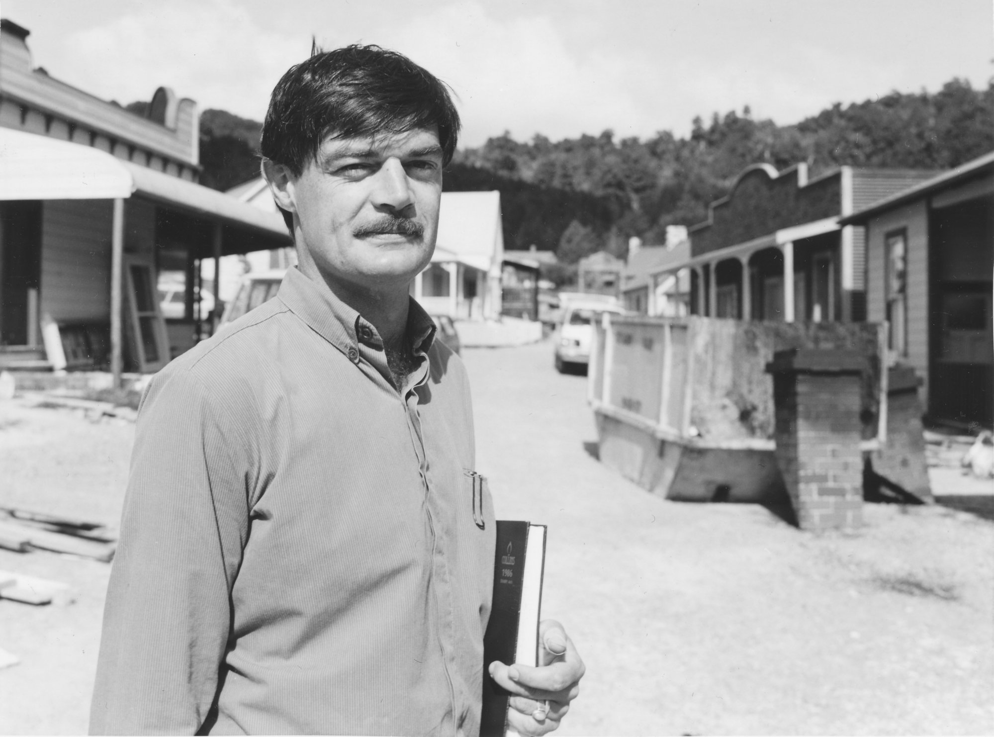 Whiteman's Valley; Mason's Valley being turned into 'Jessop'; TVNZ designer Dean Cato.