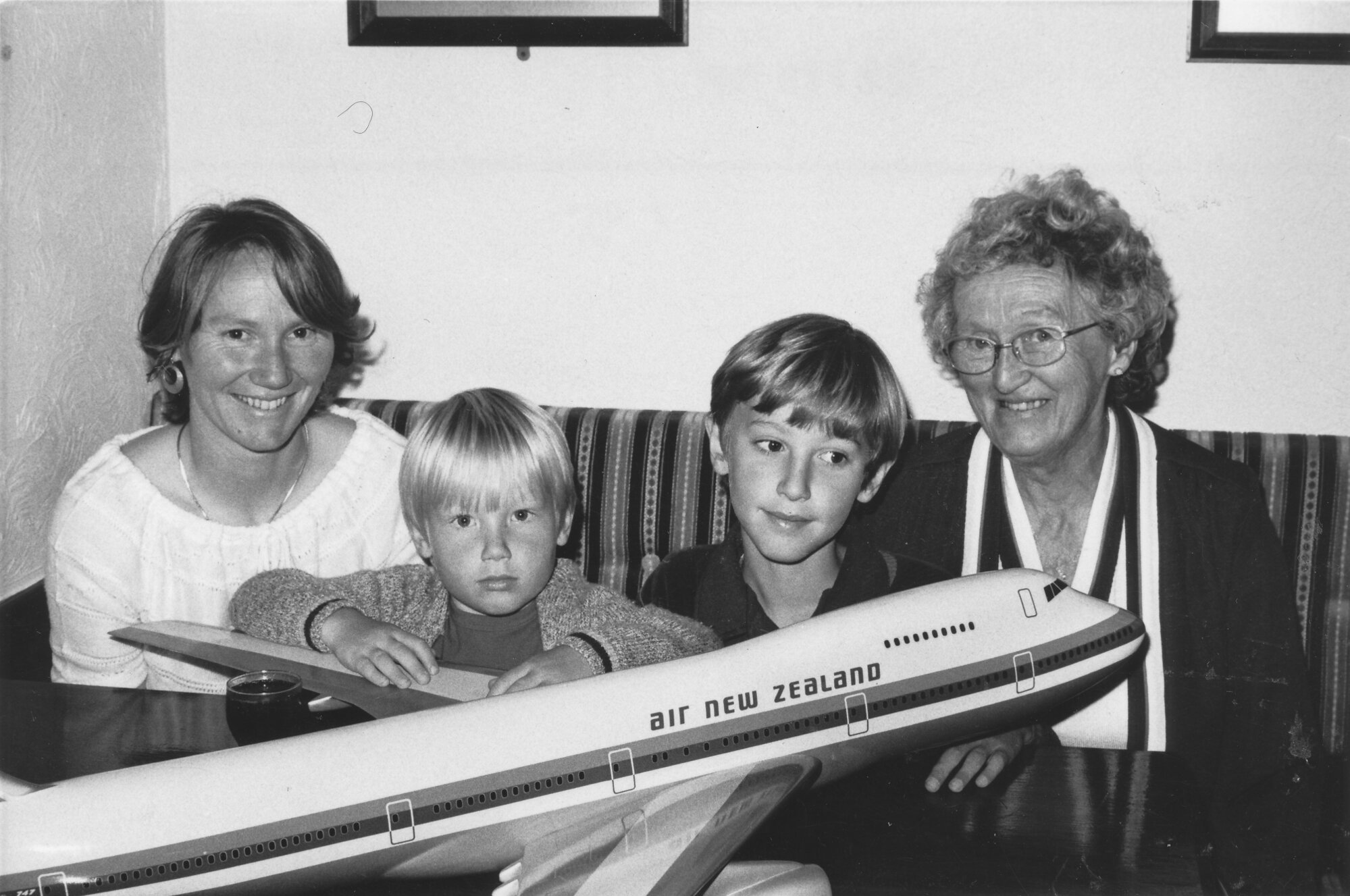 Mary Richardson wins trip for four to Disneyland in Cobb &amp; Co promotion.