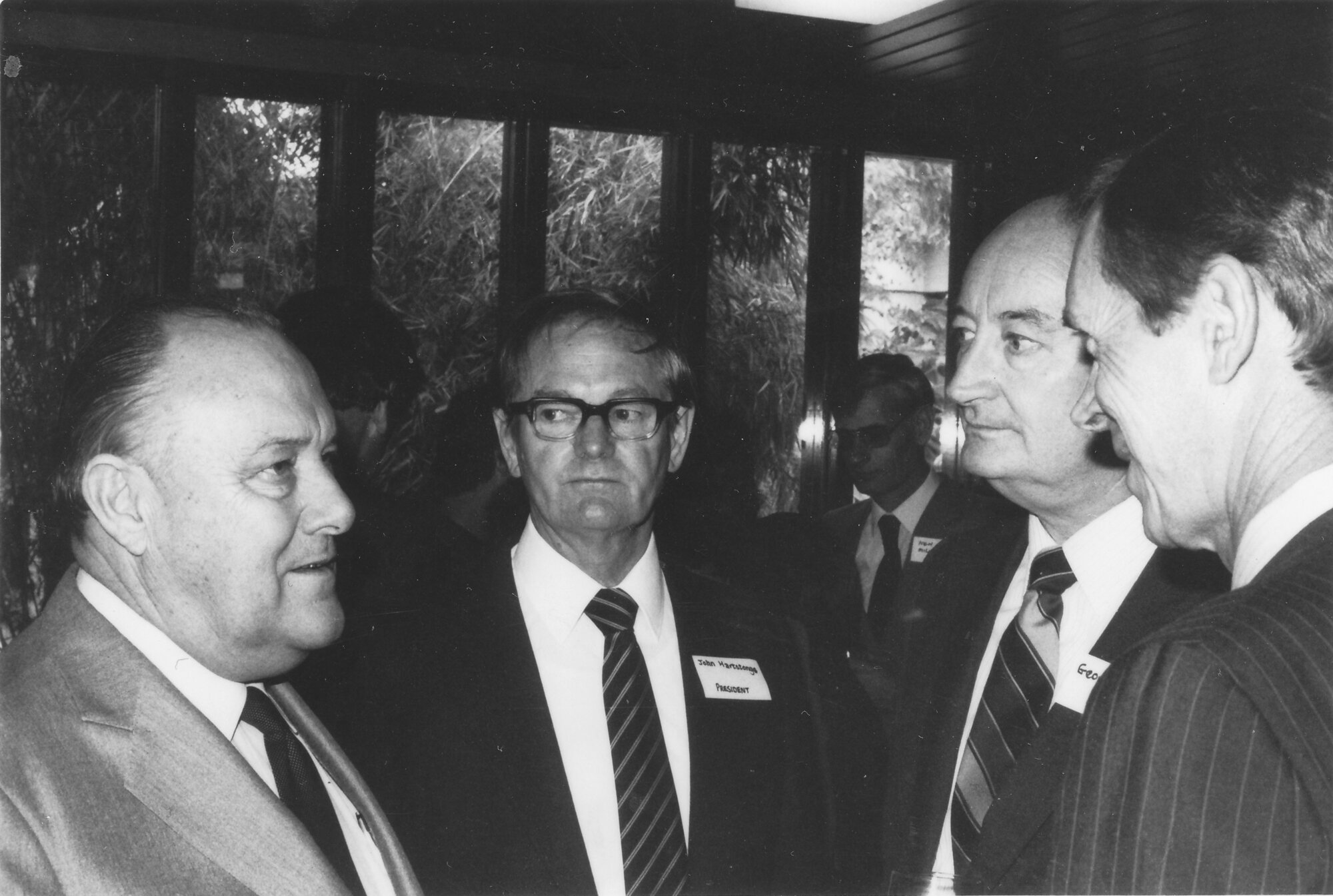 Prime Minister Robert Muldoon and Chamber of Commerce members.