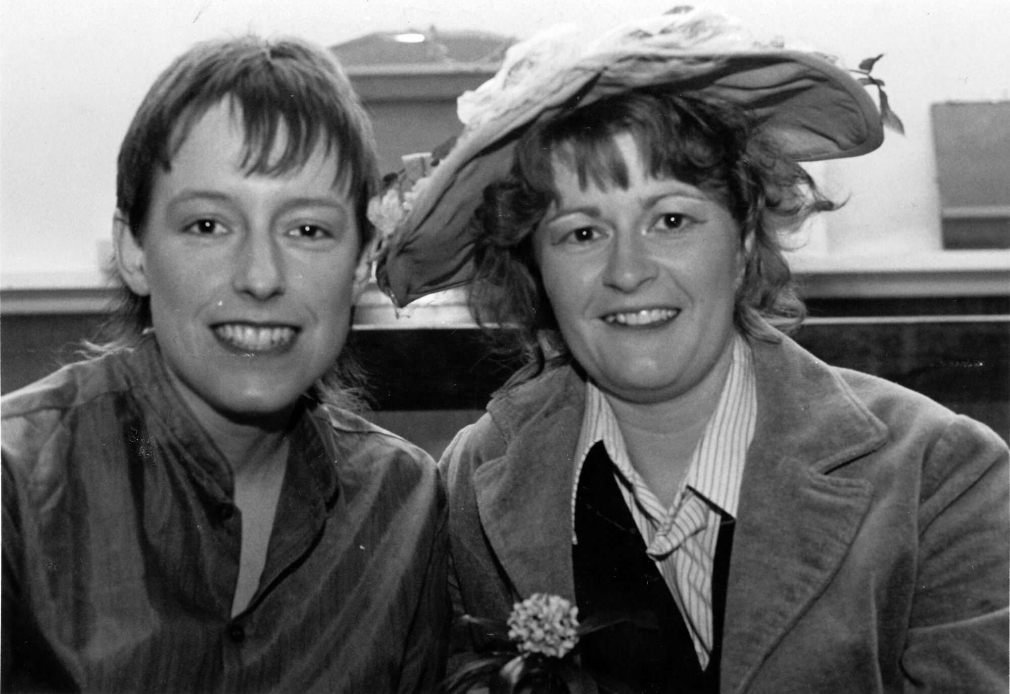 My Fair Lady production; Nicola Hurle and Jeannie O'Donnell; Eliza Doolittles.