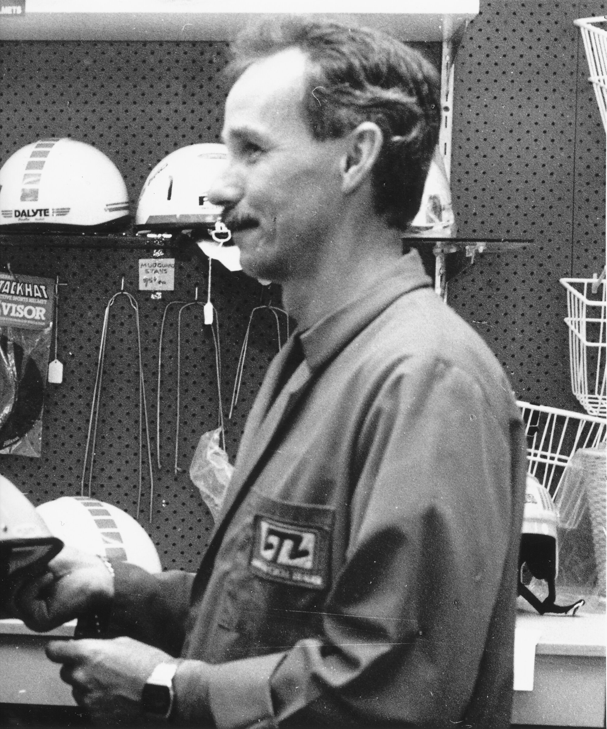 Cycletown, 15 Main Street; co-owner Tony Reid