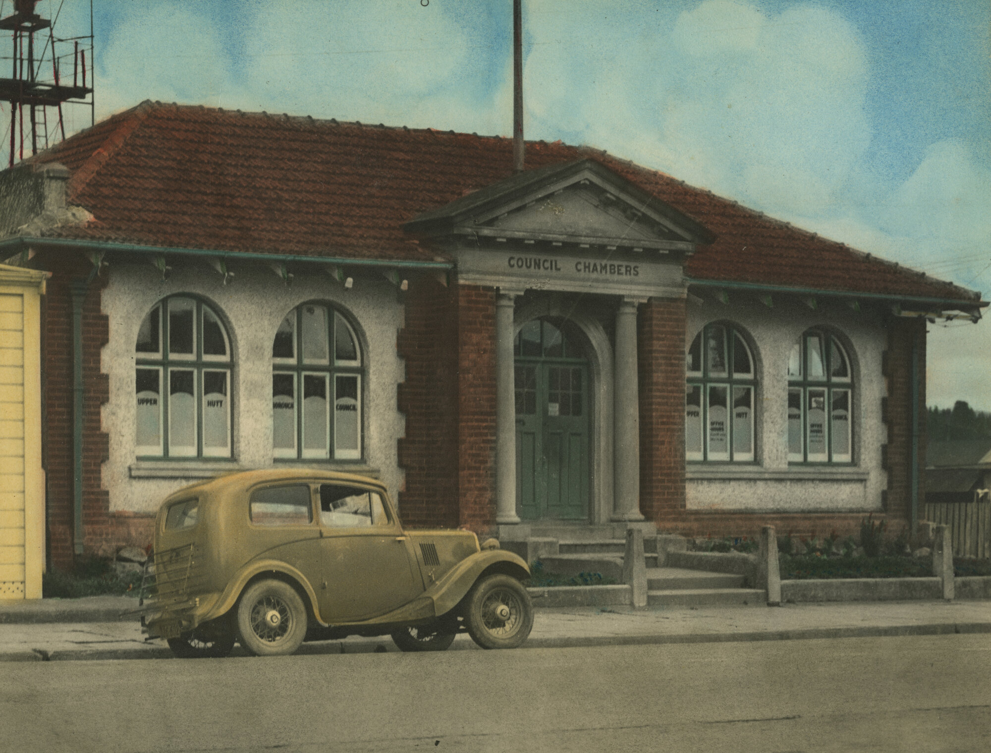 Upper Hutt Borough Council Chambers, 1948
