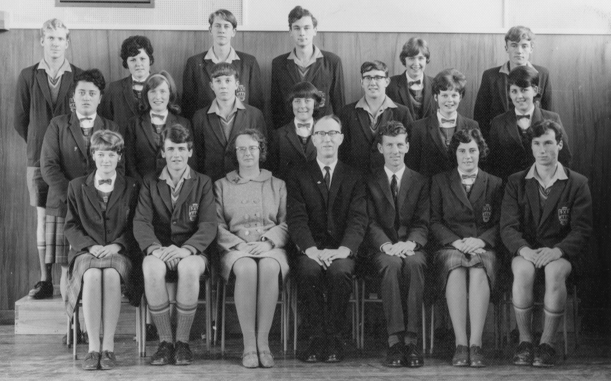 Upper Hutt College prefects 1967