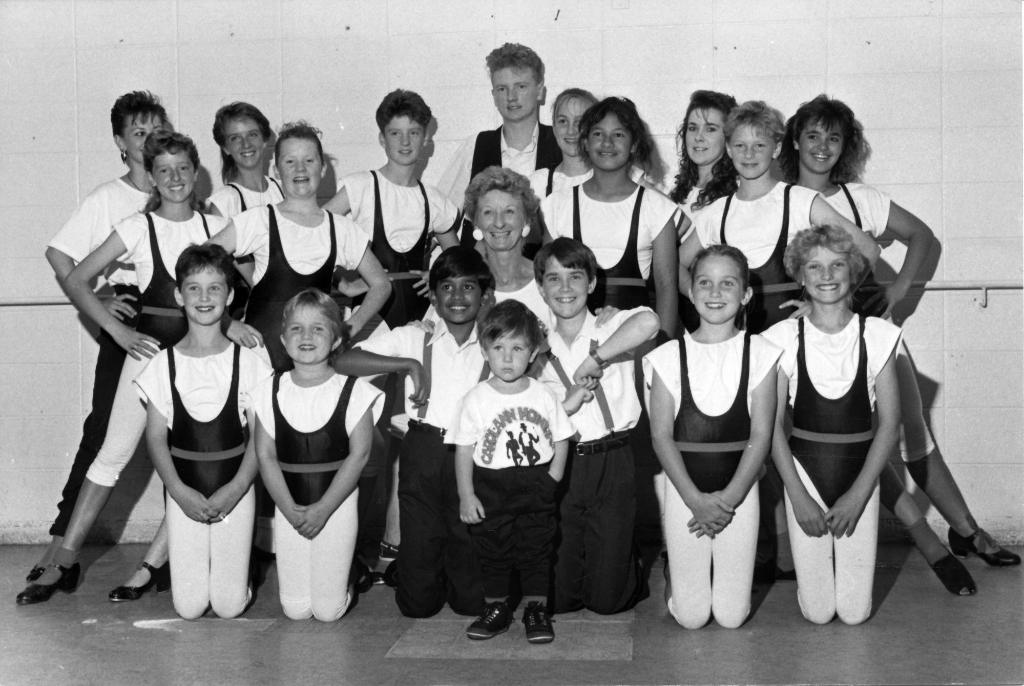 Carol-Anne Moynihan and her '42nd-Street' dancers, back from Napier Performing Arts Festival.