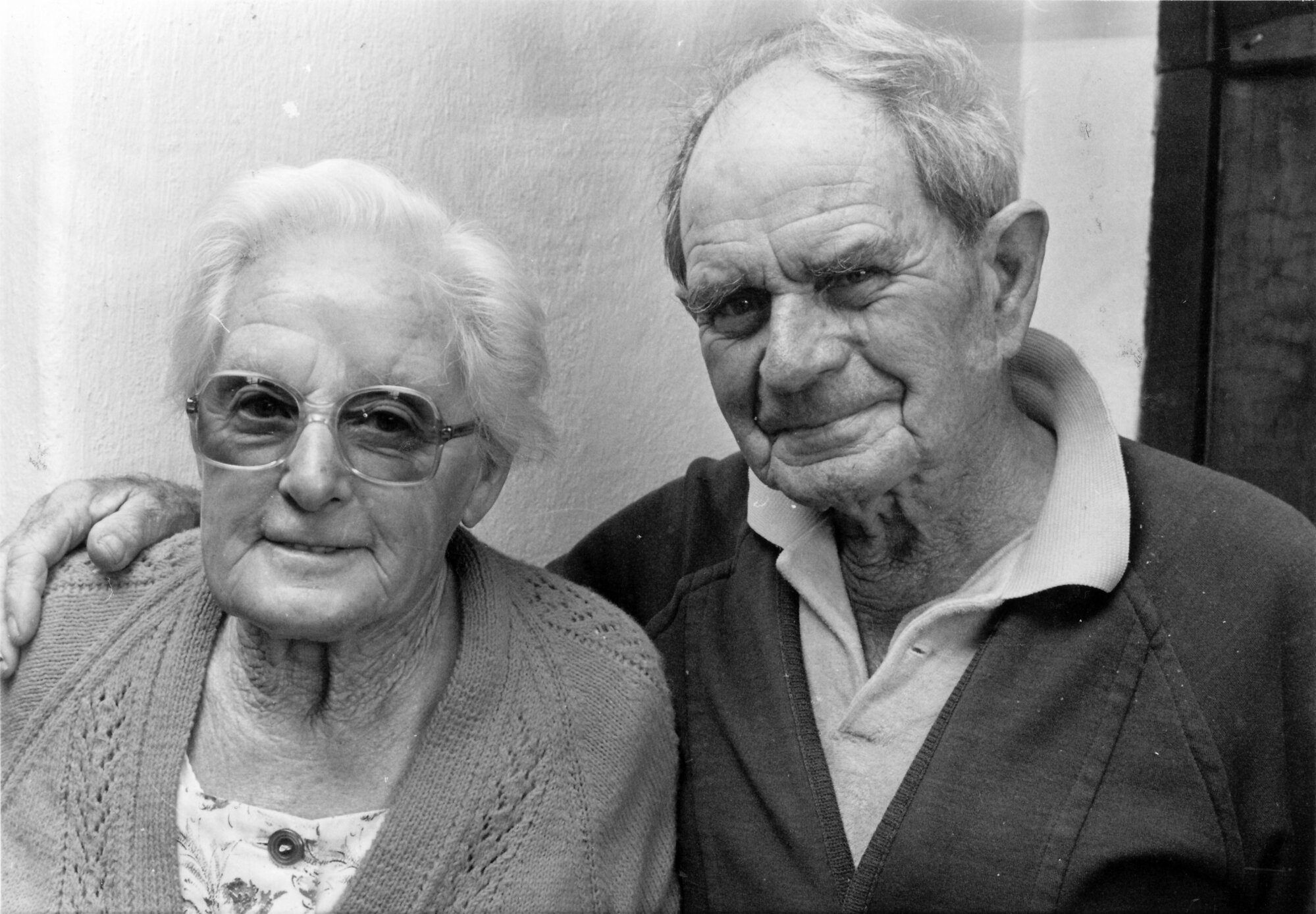 Connie and Rex Chapman-Taylor; married 65 years.