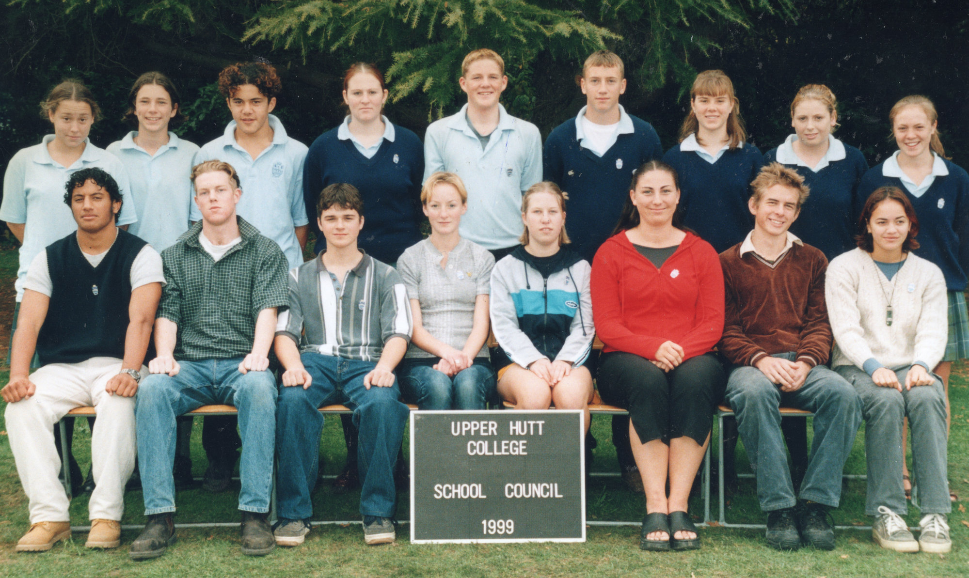 Upper Hutt College School Council 1999