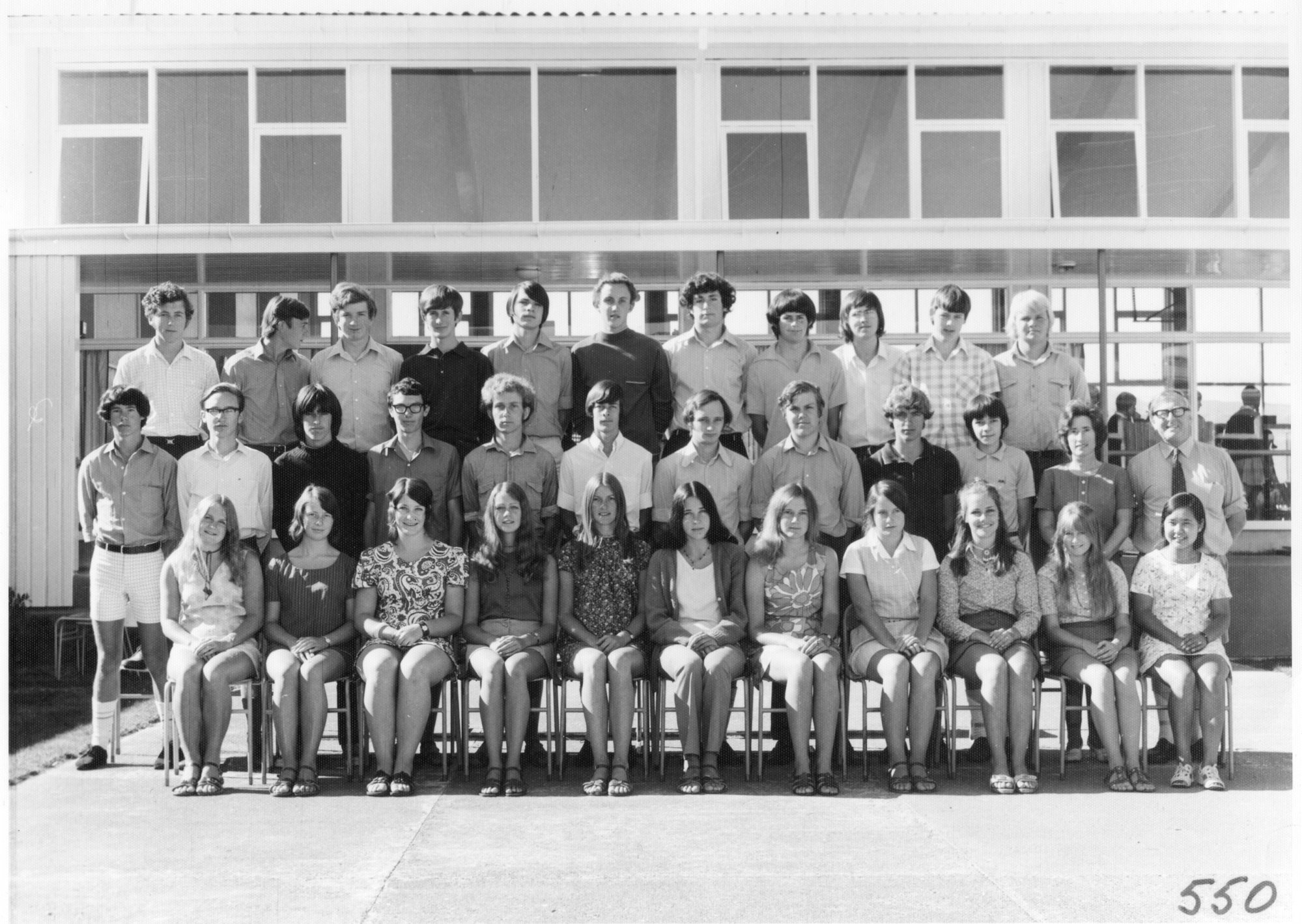 Upper Hutt College 1972; Form 7/Year 13 