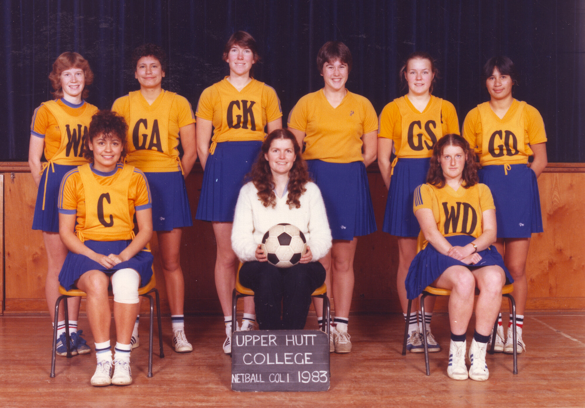 Upper Hutt College Sport; Netball 1983; Collegiate 1 | Upper Hutt Libraries