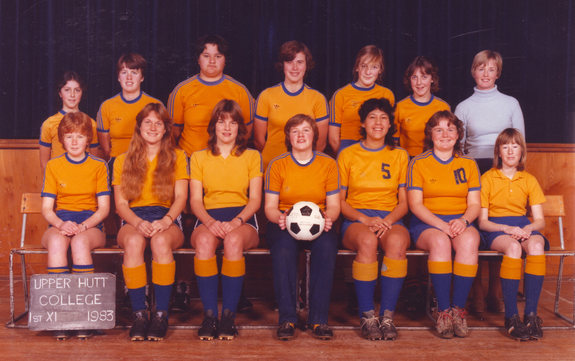 Upper Hutt College Sport; Soccer, 1983; Girls' 1st XI