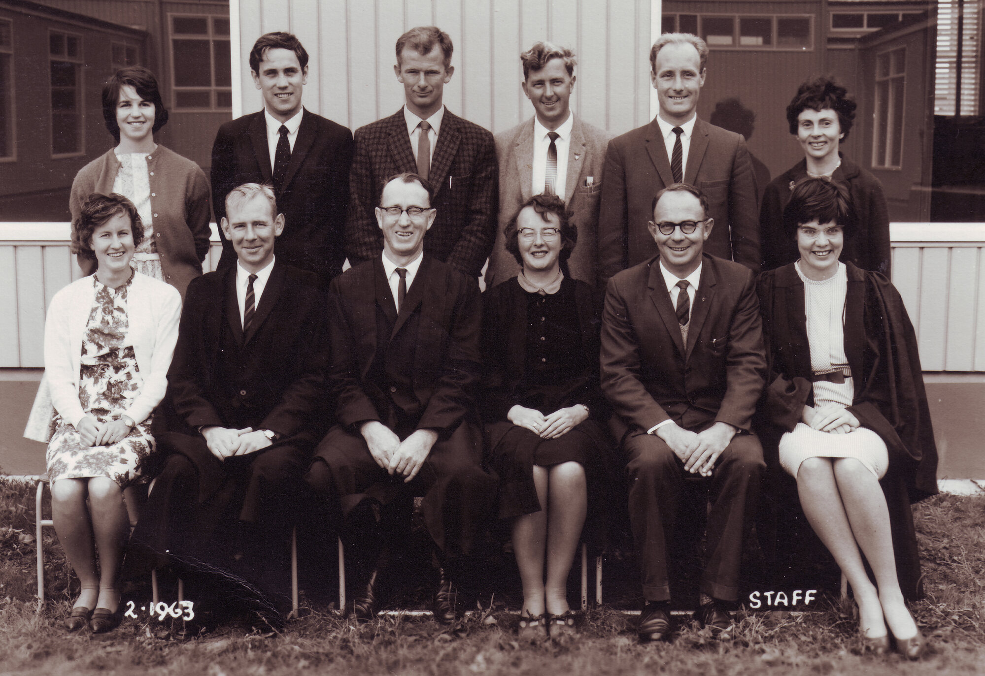Upper Hutt College Staff 1963