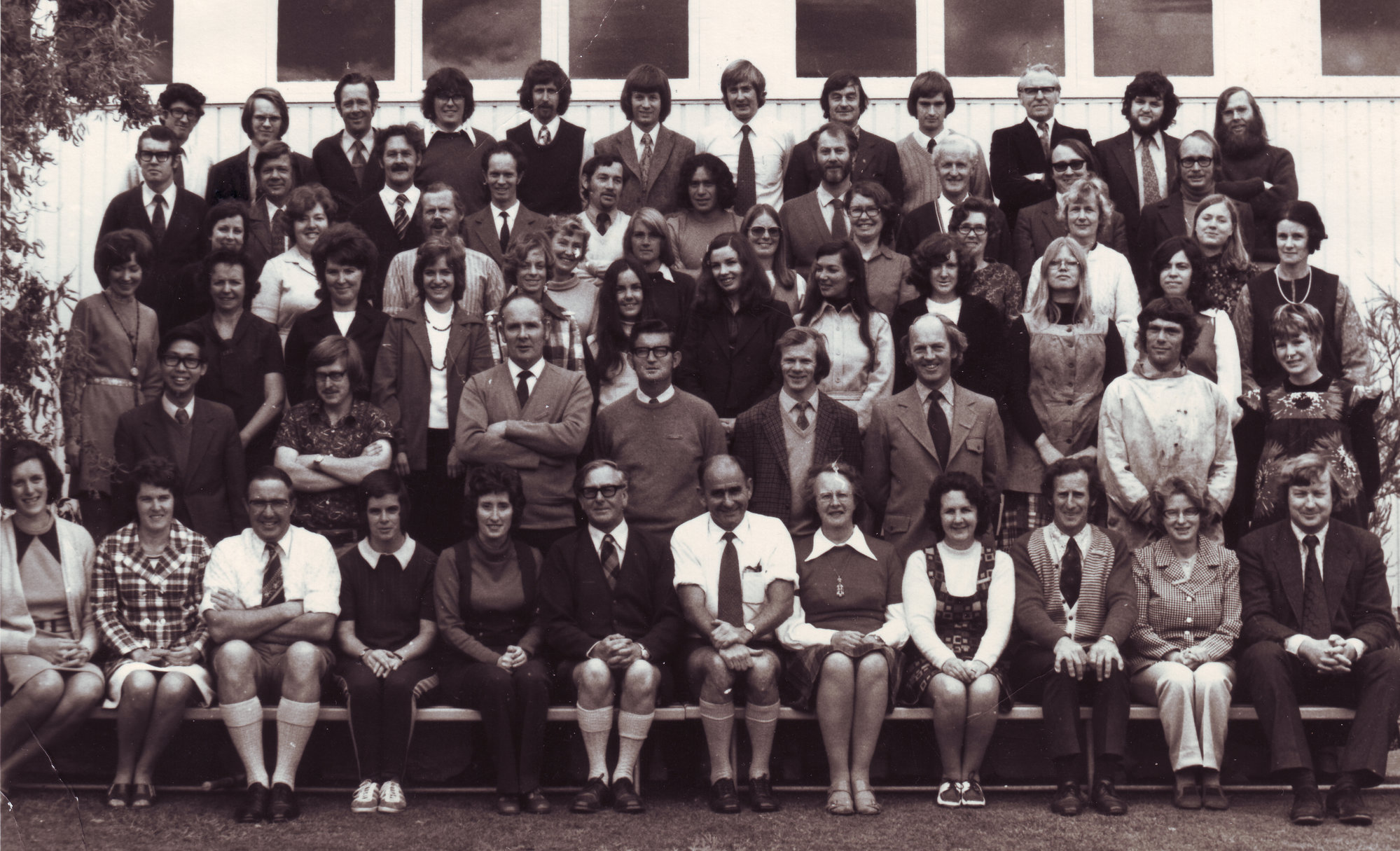 Upper Hutt College Staff 1974