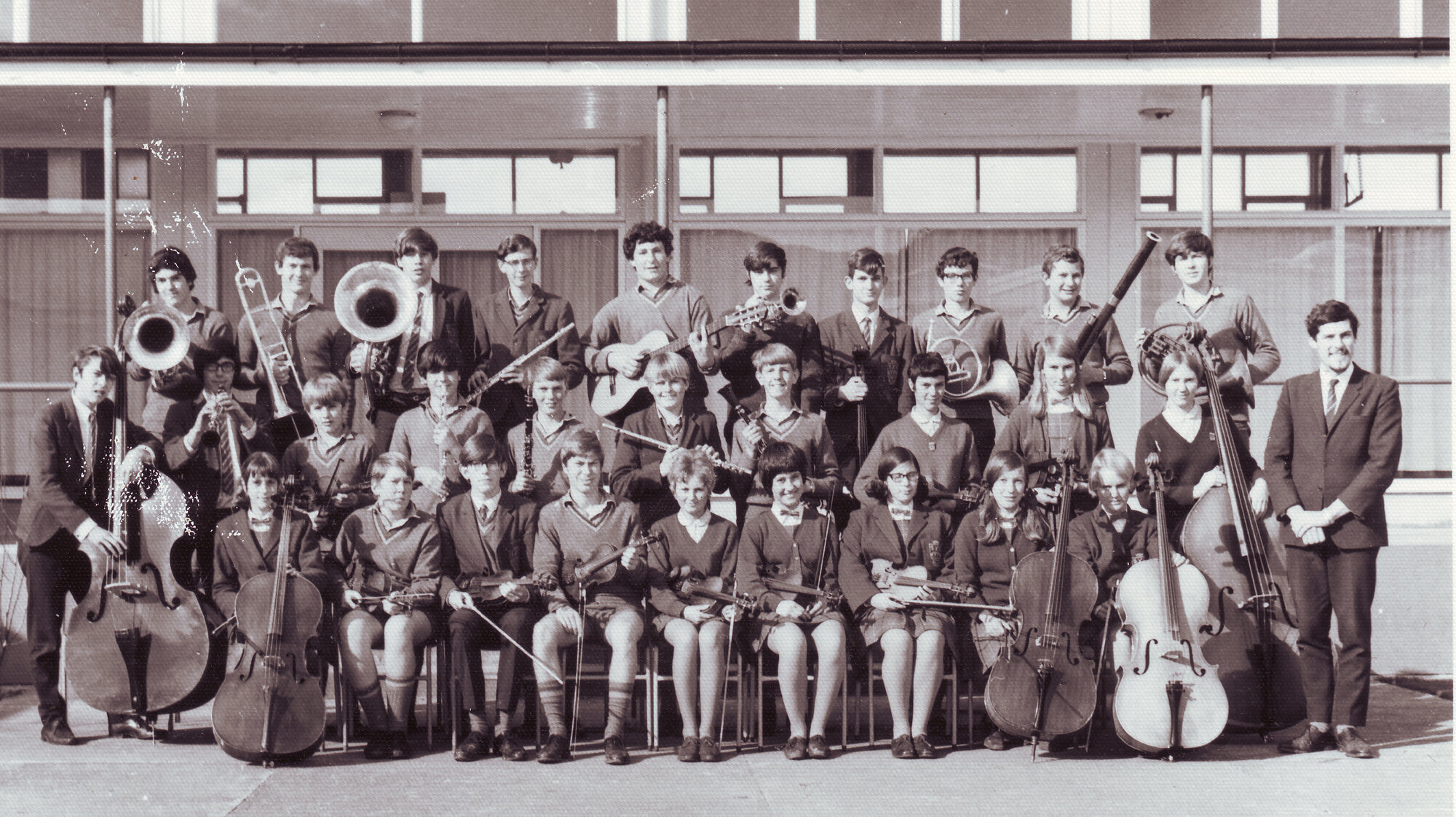 Upper Hutt College Orchestra 1970