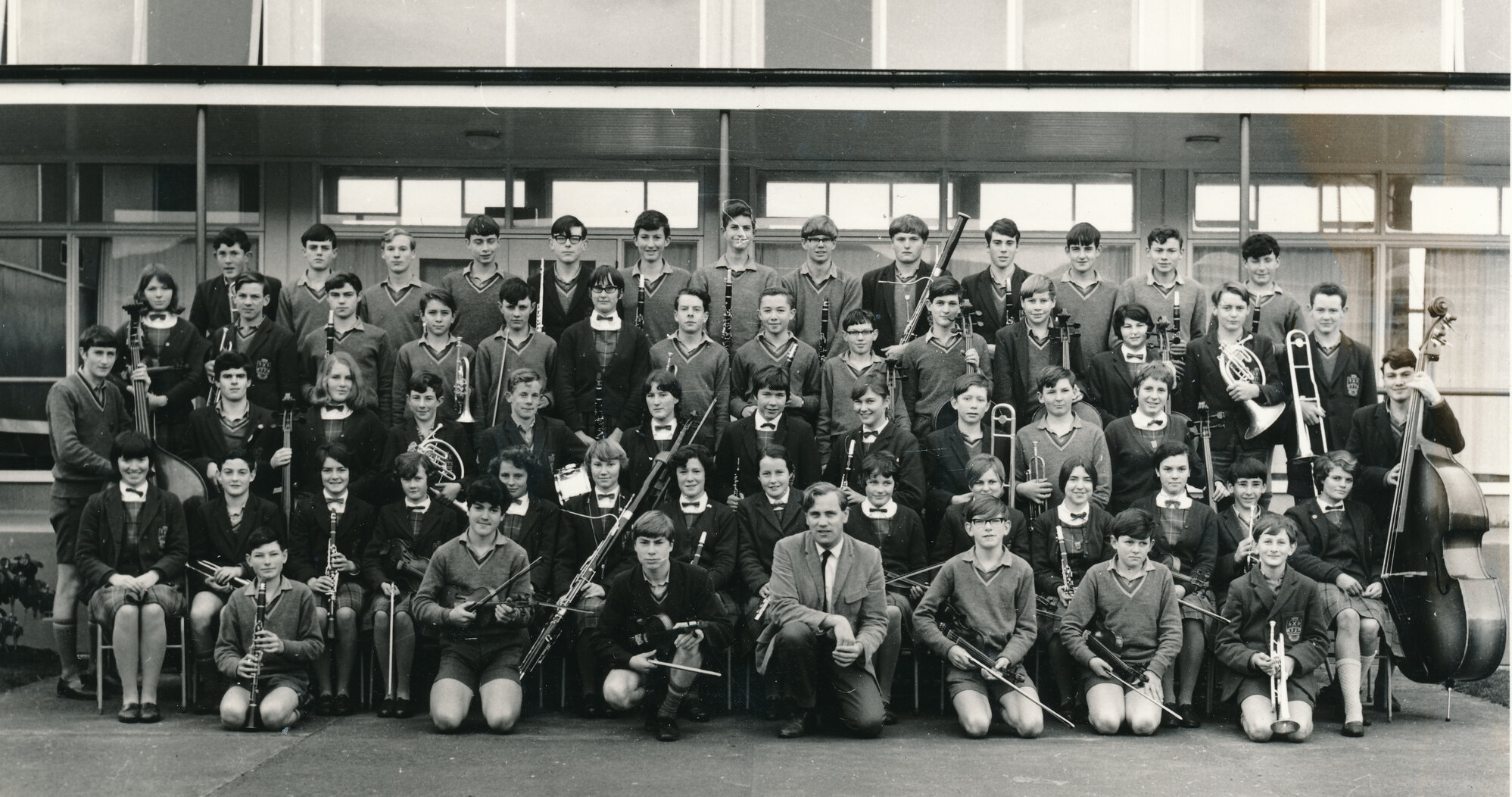 Upper Hutt College Orchestra 1968