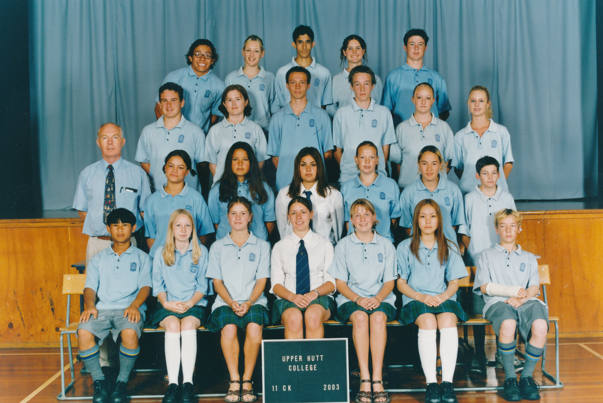 Upper Hutt College 2003; year 11 CK (Colin King)