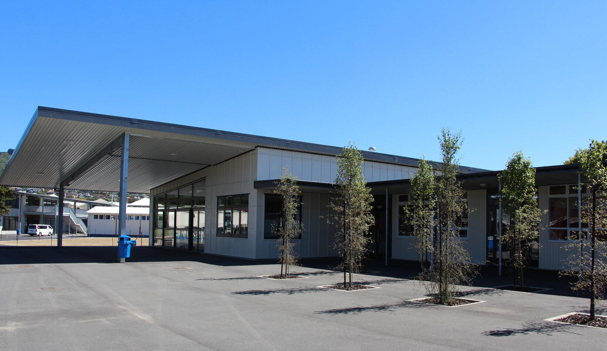 Upper Hutt College buildings 2015 10; heart of the college